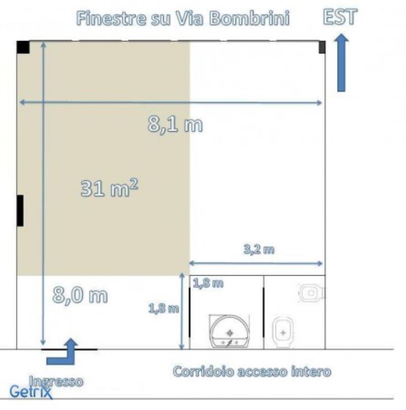 Ufficio - Loc.Com. GENOVA affitto  SAMPIERDARENA Bombrini Studio Bellotti