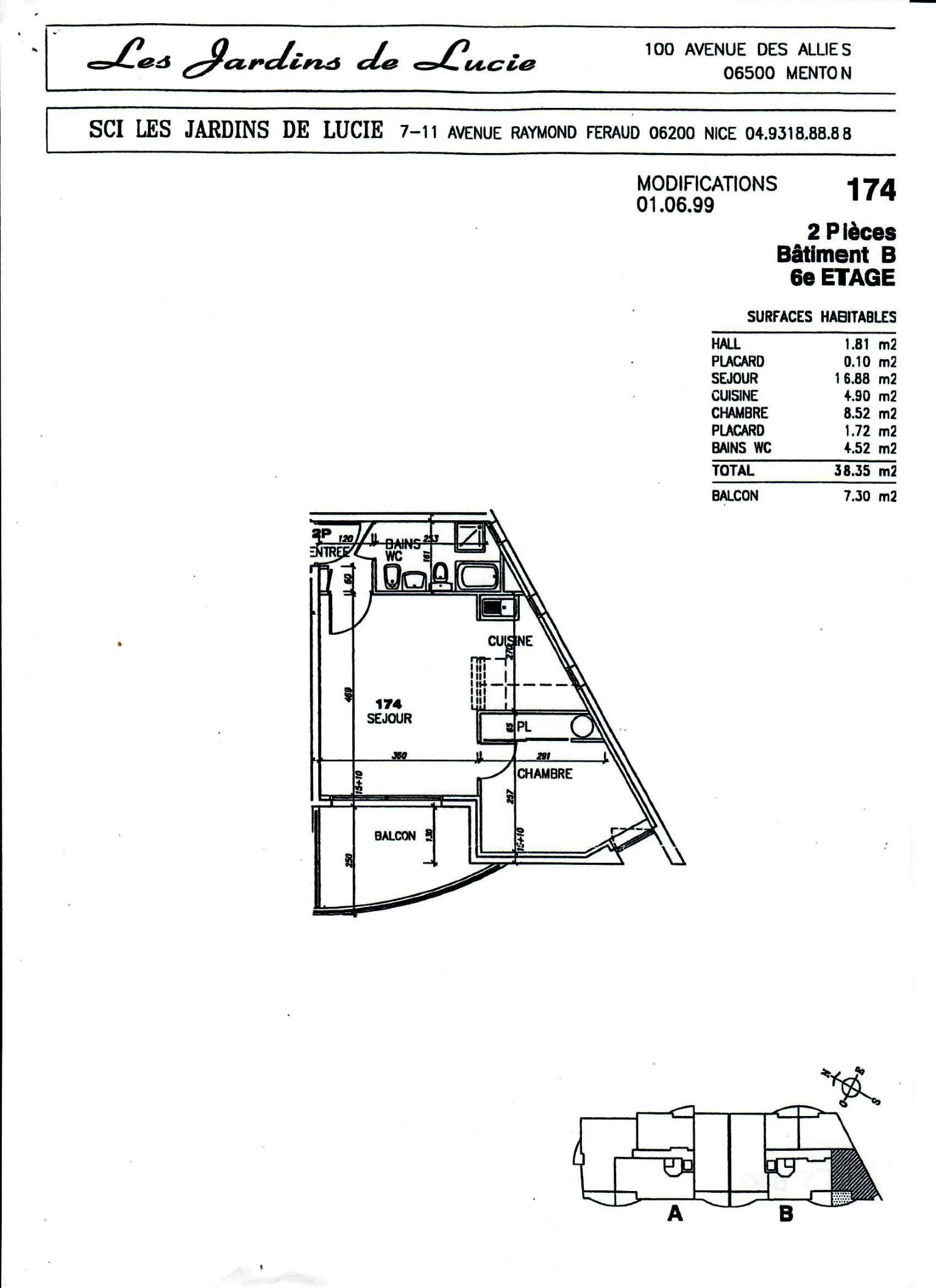 Appartamento MENTON vendita  Borrigo Avenue des Alliés Isit Sviluppo Immobiliare Torinese