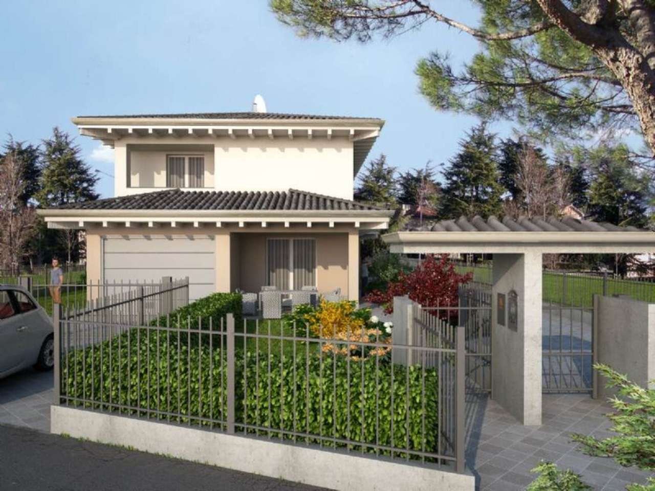 Villa Bifamiliare SPIRANO vendita    Colleoni Studio Immobiliare