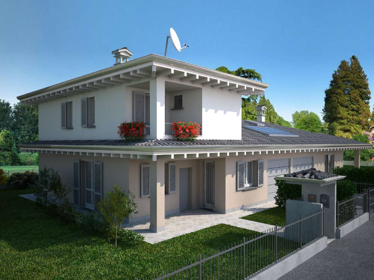 Villa Bifamiliare OSIO SOTTO vendita   saore Colleoni Studio Immobiliare