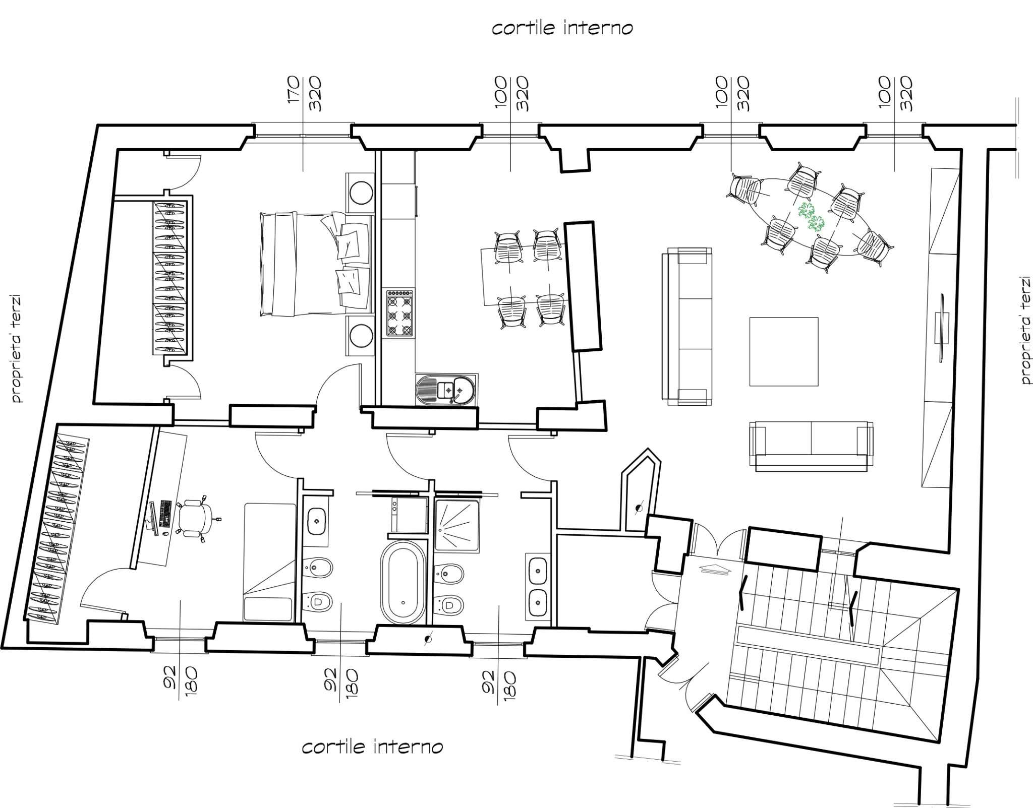 Appartamento MILANO vendita  CENTRO STORICO via Sant'Agnese Vincenzo Monti Prestige Srl