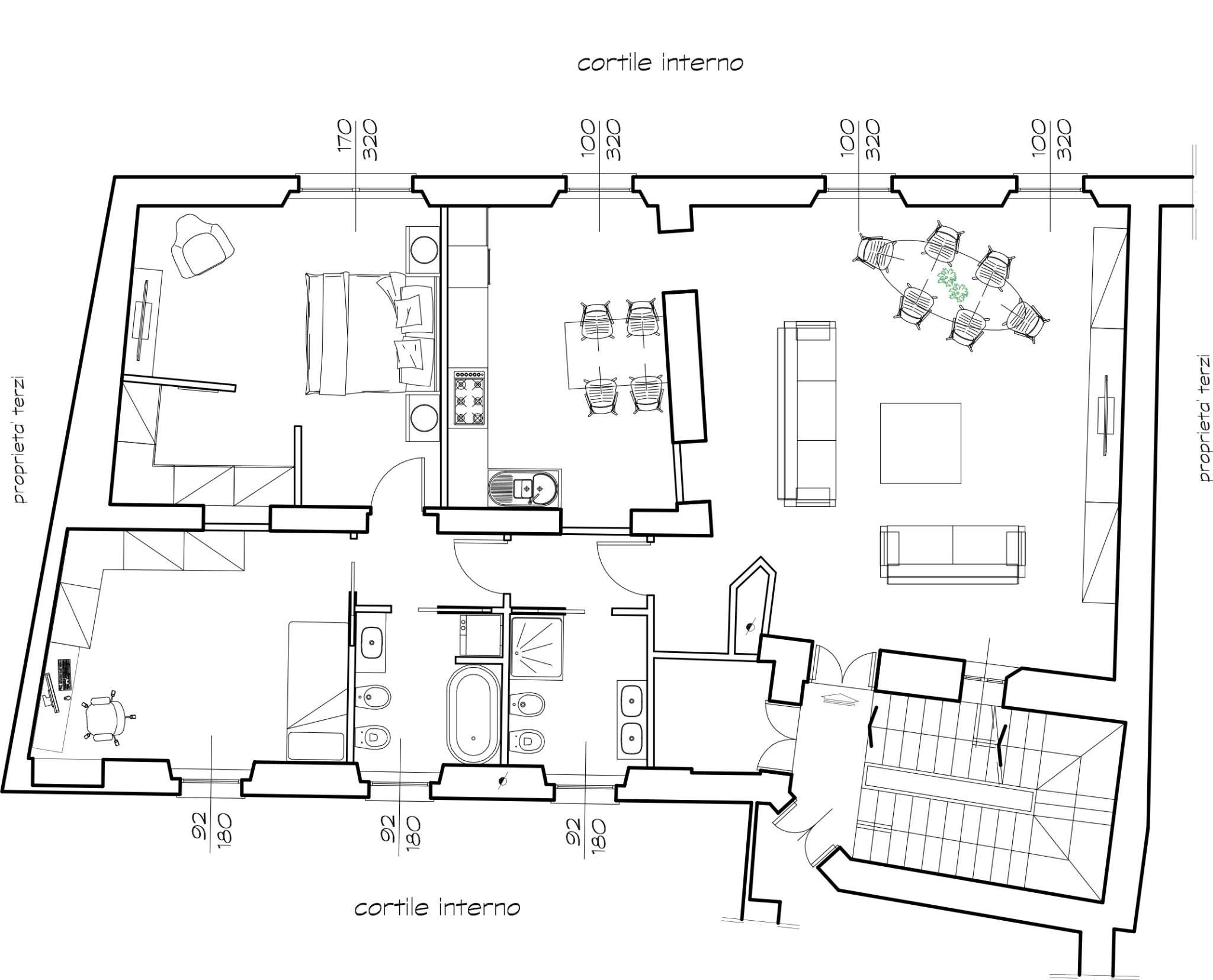 Appartamento MILANO vendita  CENTRO STORICO via Sant'Agnese Vincenzo Monti Prestige Srl