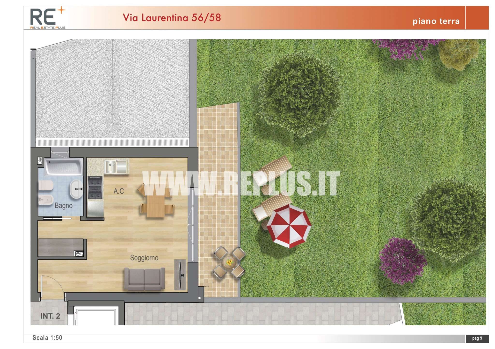 Appartamento ROMA vendita  LAURENTINA VIA LAURENTINA Real Estate Plus Srl
