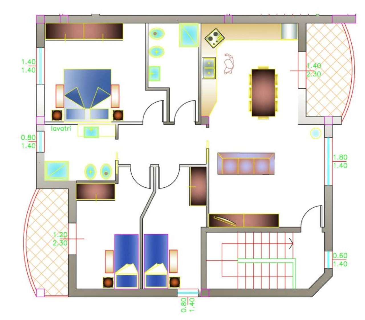  italia vendita quart:  casa-impresa srl