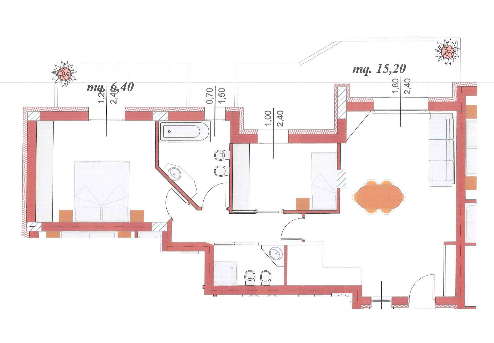  italia vendita quart:  casa-impresa srl