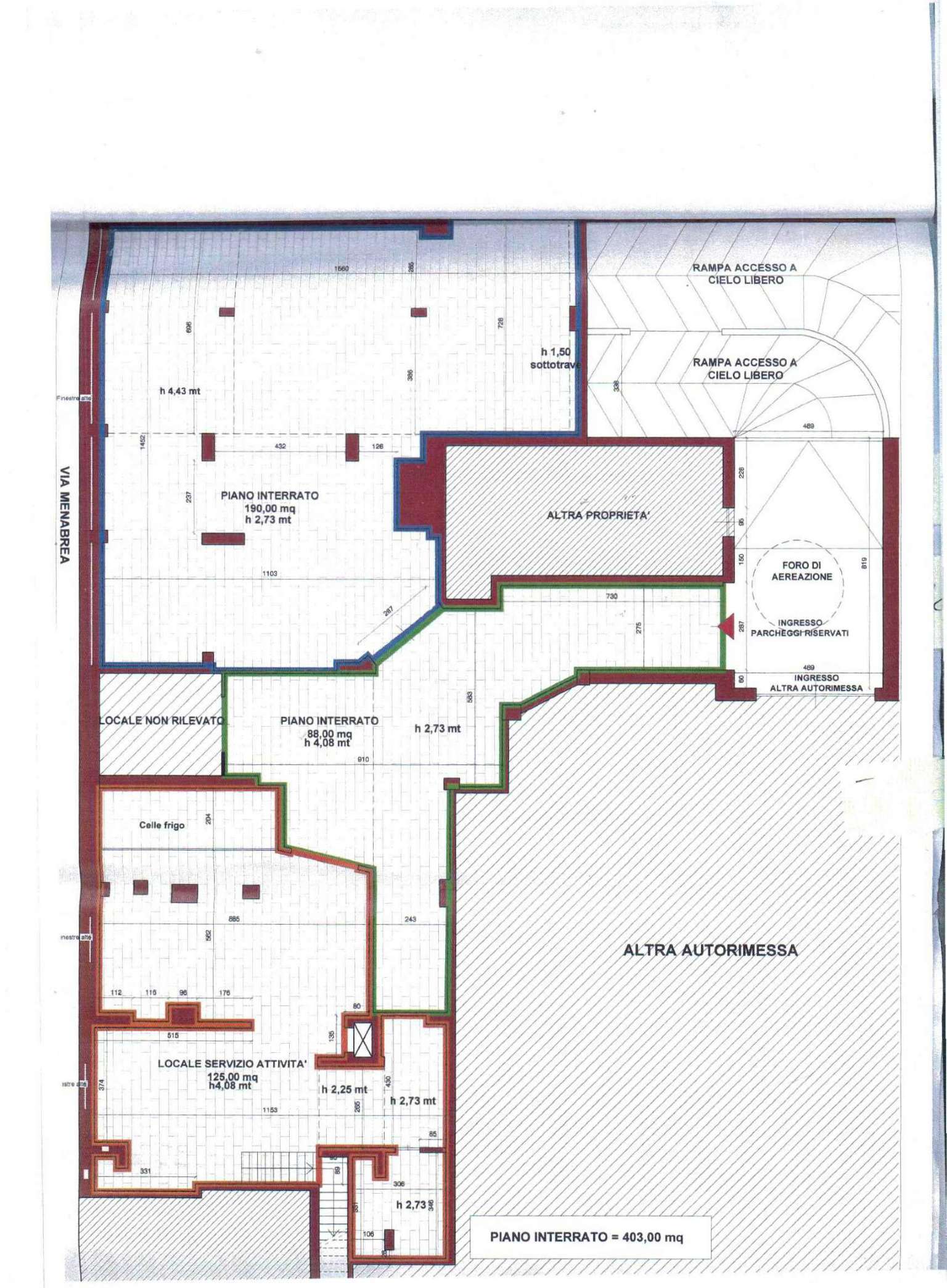 Negozio - Loc.Com. TORINO affitto  VALENTINO ORMEA Percorso Immobiliare di De Bartolo Luca