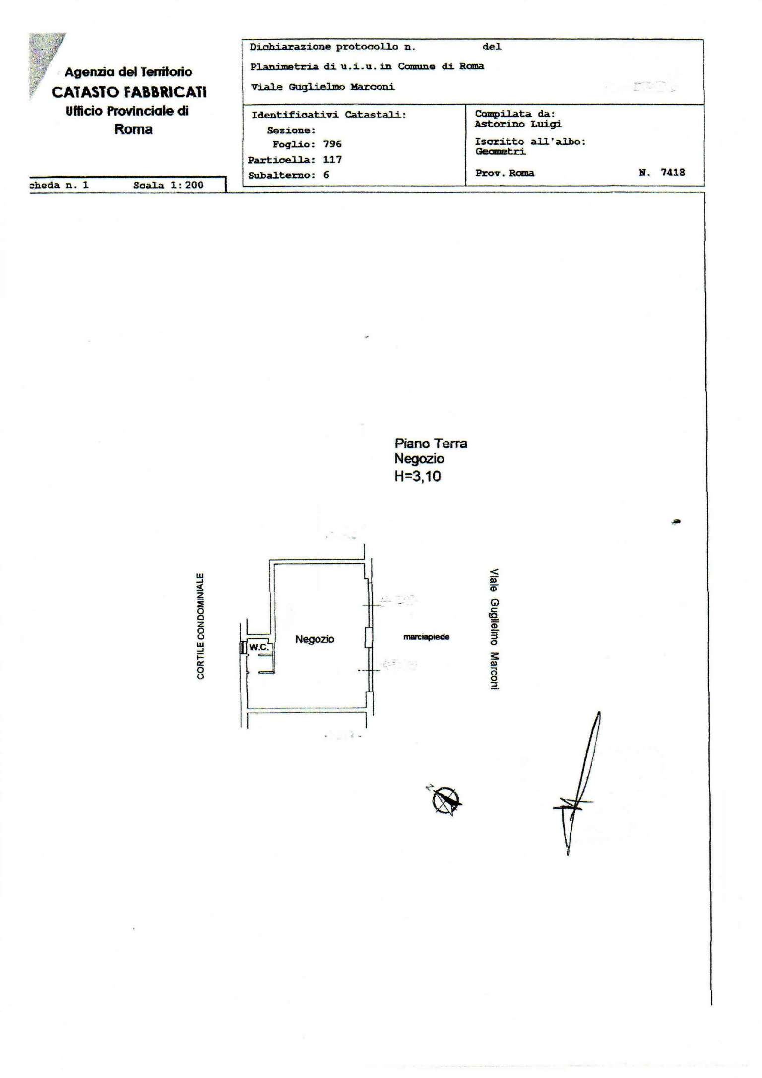  roma affitto quart: marconi whr-srls