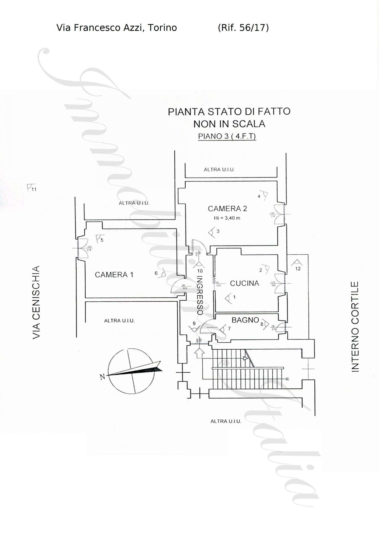 Appartamento TORINO vendita  CENISIA Francesco Azzi IMMOBILIARE ITALIA