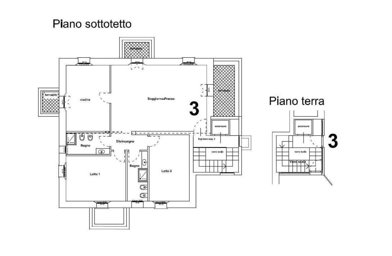 Appartamento BOLOGNA vendita  S. RUFFILLO del pozzo Gabetti Saffi