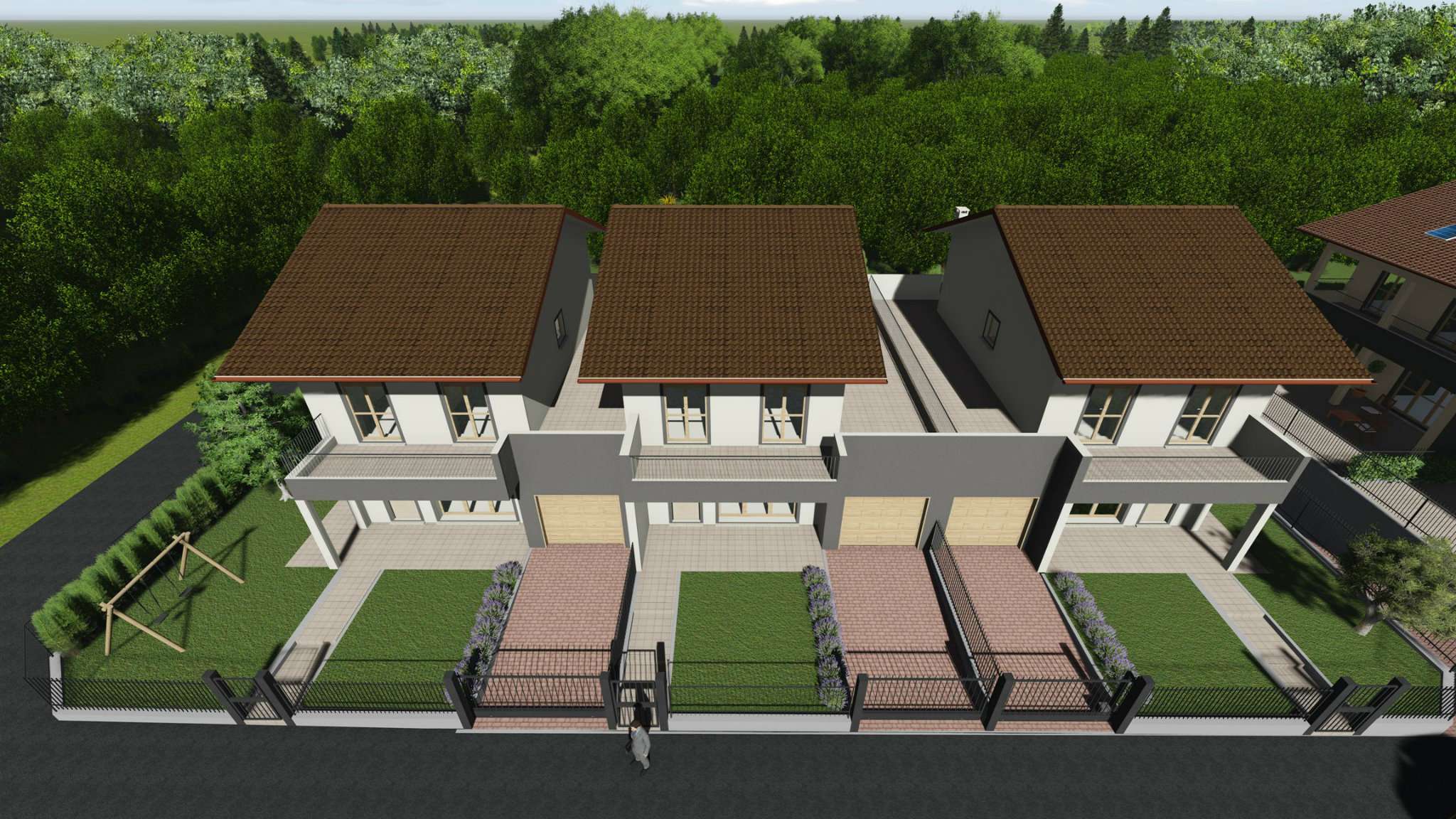 Villa Affiancata - Schiera LURATE CACCIVIO vendita   varesina Falzone servizi immobiliari