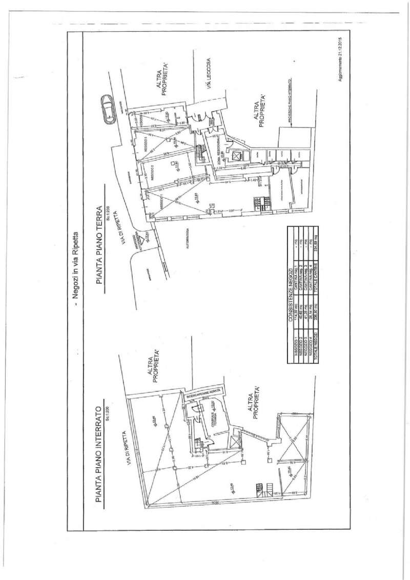 Negozio - Loc.Com. ROMA vendita  Centro storico Via di Ripetta Flaminia immobiliare snc di Corrado Pace & c