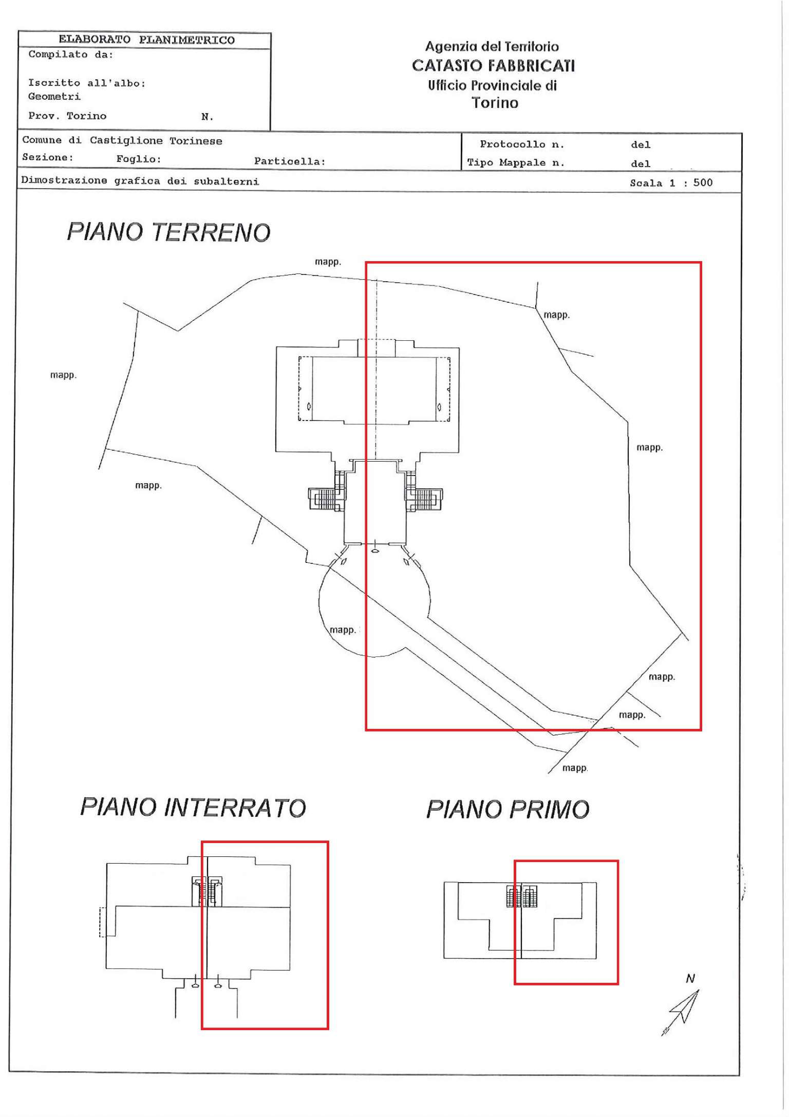 Villa Trifamiliare CASTIGLIONE TORINESE vendita   Cordova Studio Tecnico Immobiliare Torta S.n.c.