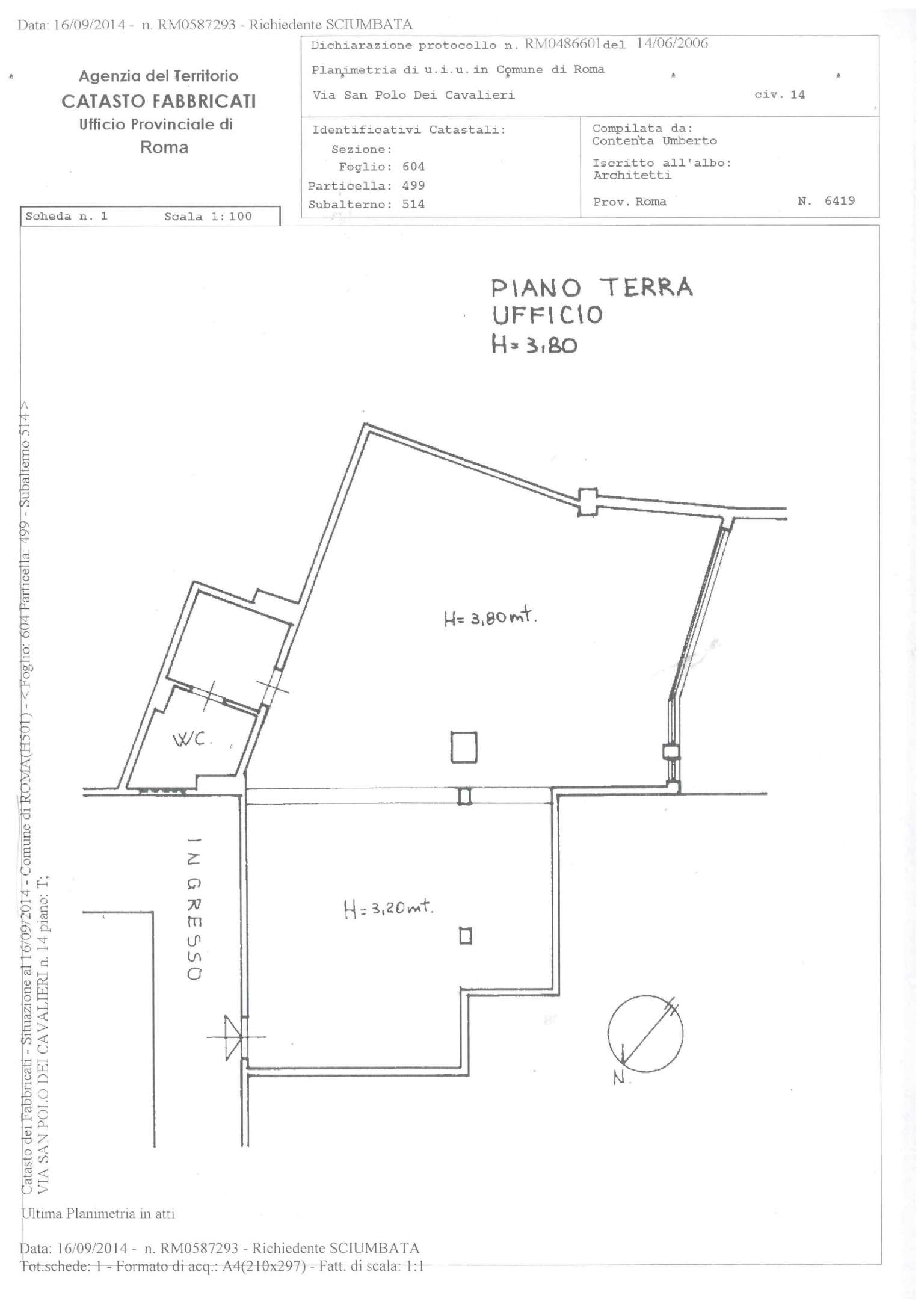 Ufficio - Loc.Com. ROMA affitto  Tiburtina san polo dei cavalieri Aries Gruppo Immobiliare