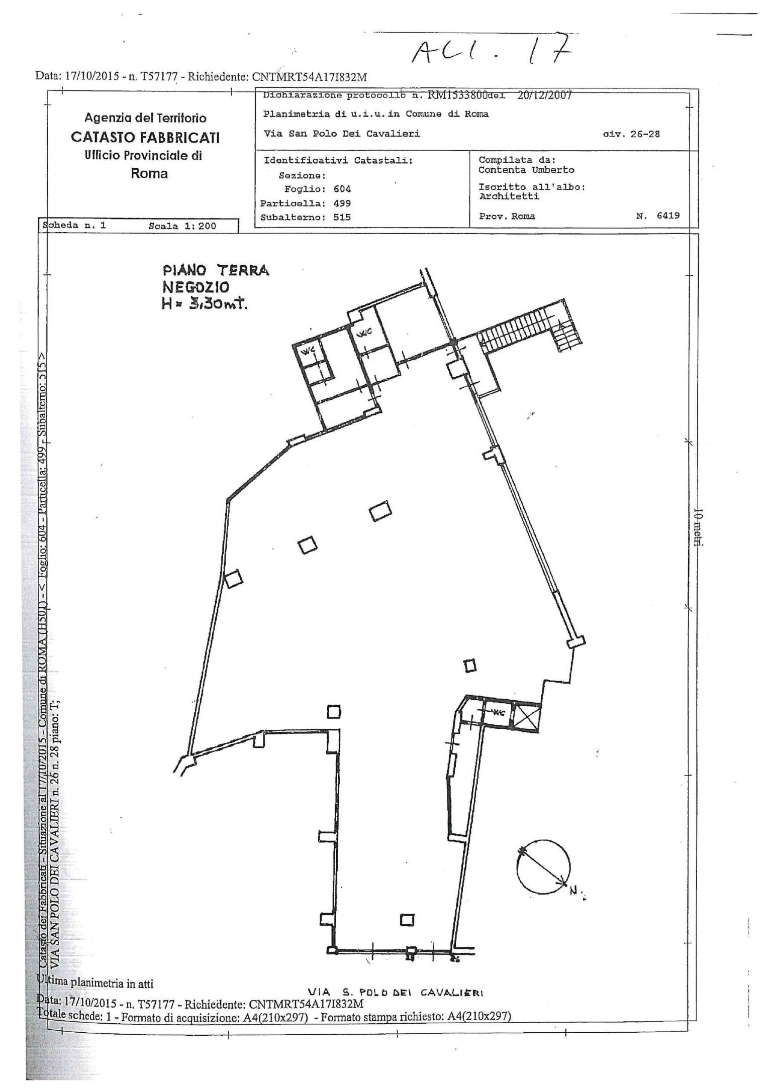 Negozio - Loc.Com. ROMA vendita  Tiburtina San Polo dei Cavalieri Aries Gruppo Immobiliare