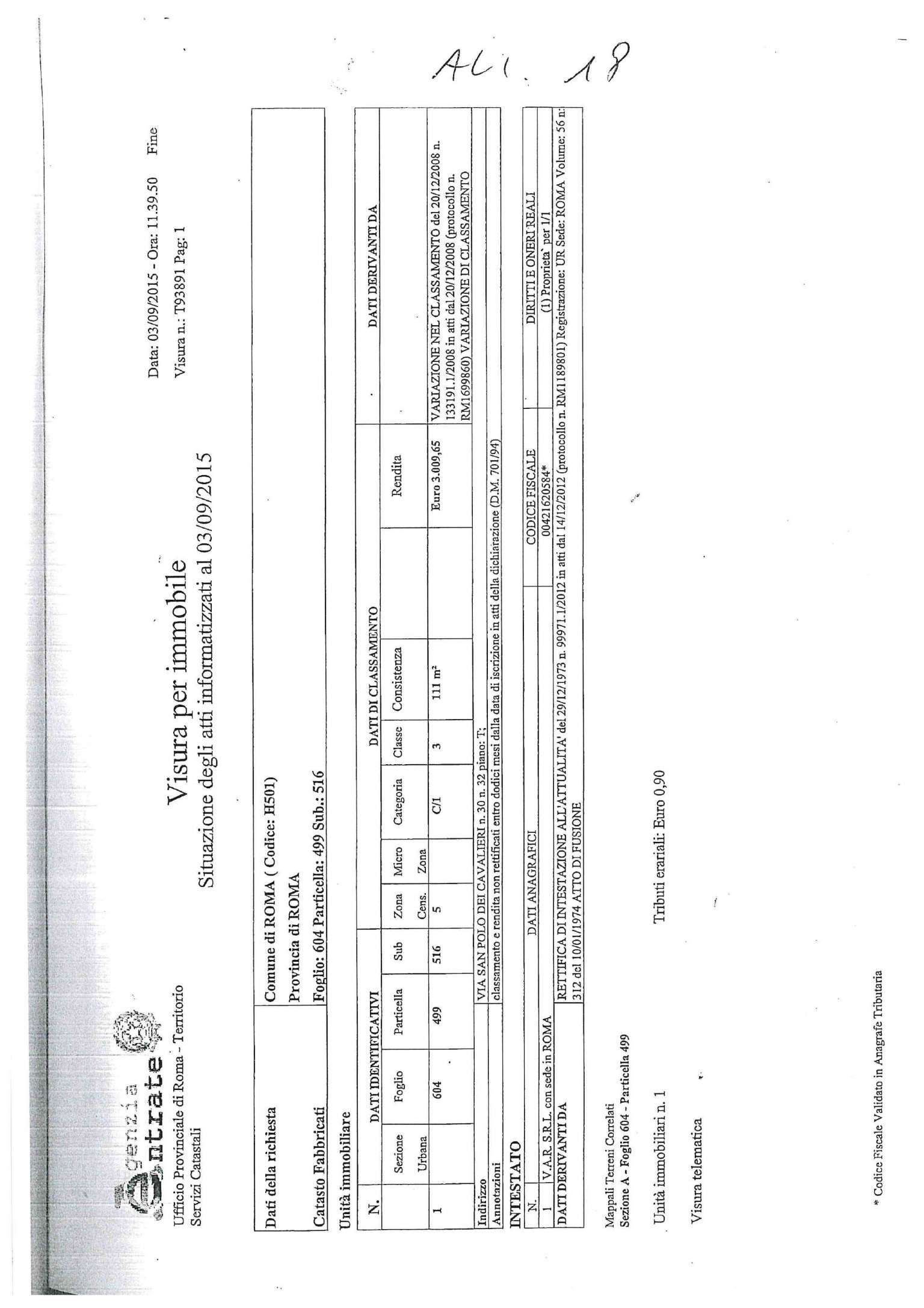 Negozio - Loc.Com. ROMA vendita  Tiburtina San Polo dei Cavalieri Aries Gruppo Immobiliare