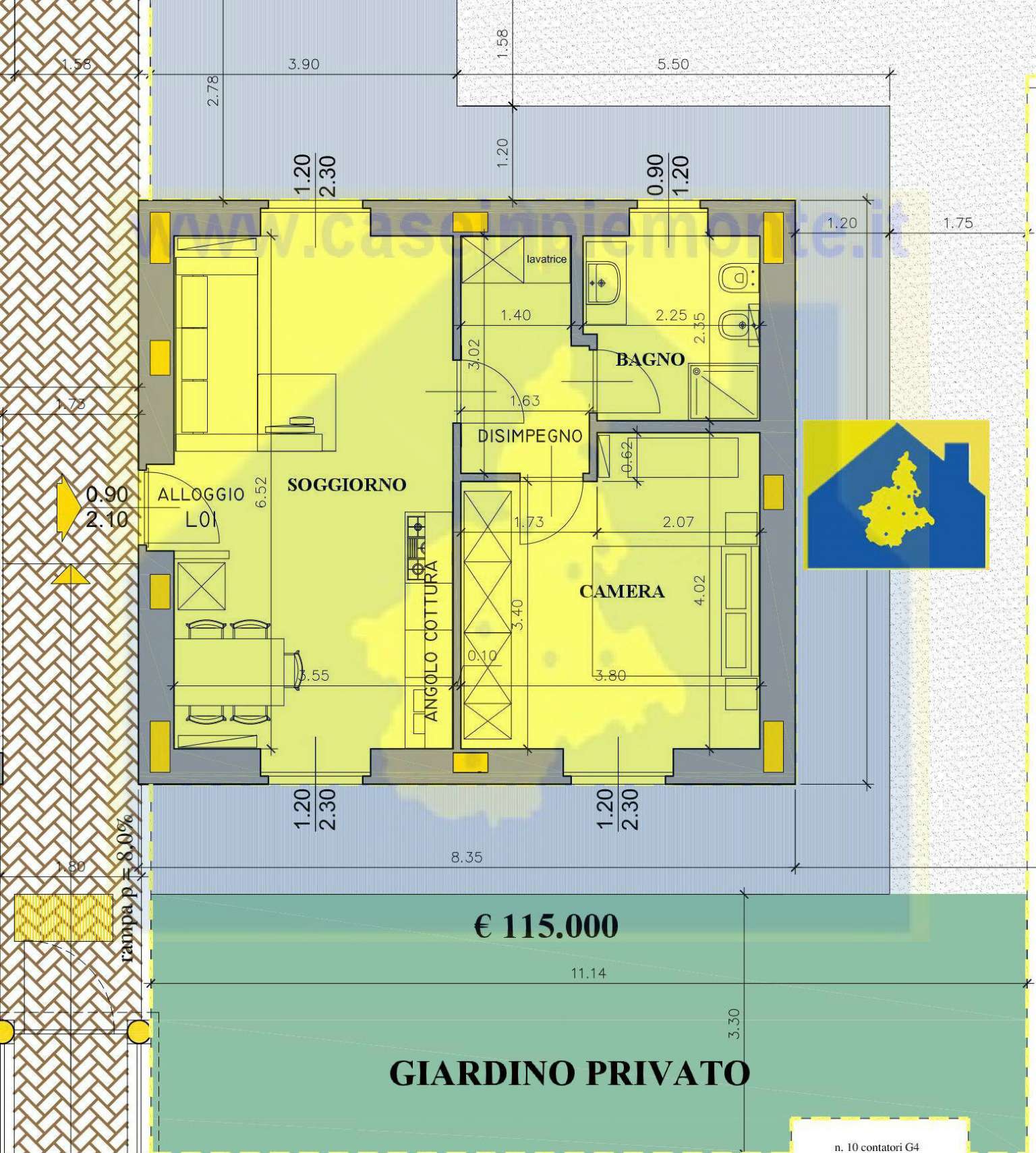 Appartamento RIVALTA DI TORINO vendita   Carignano CASEinPIEMONTE -Agenzia immobiliare di Rivoli e Alpignano