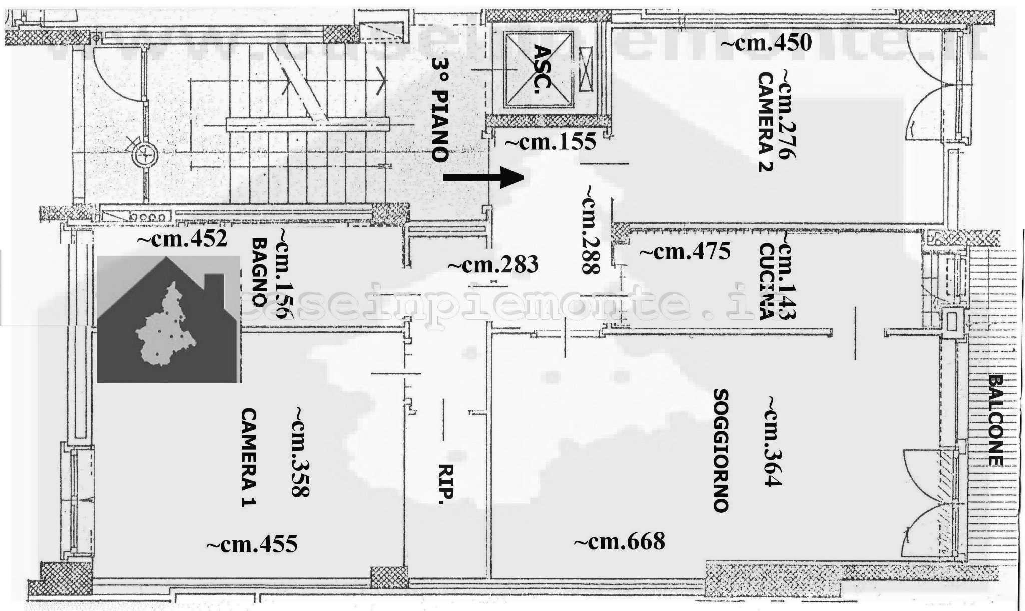 Appartamento PIOSSASCO vendita   Cristoforo Colombo CASEinPIEMONTE -Agenzia immobiliare di Rivoli e Alpignano