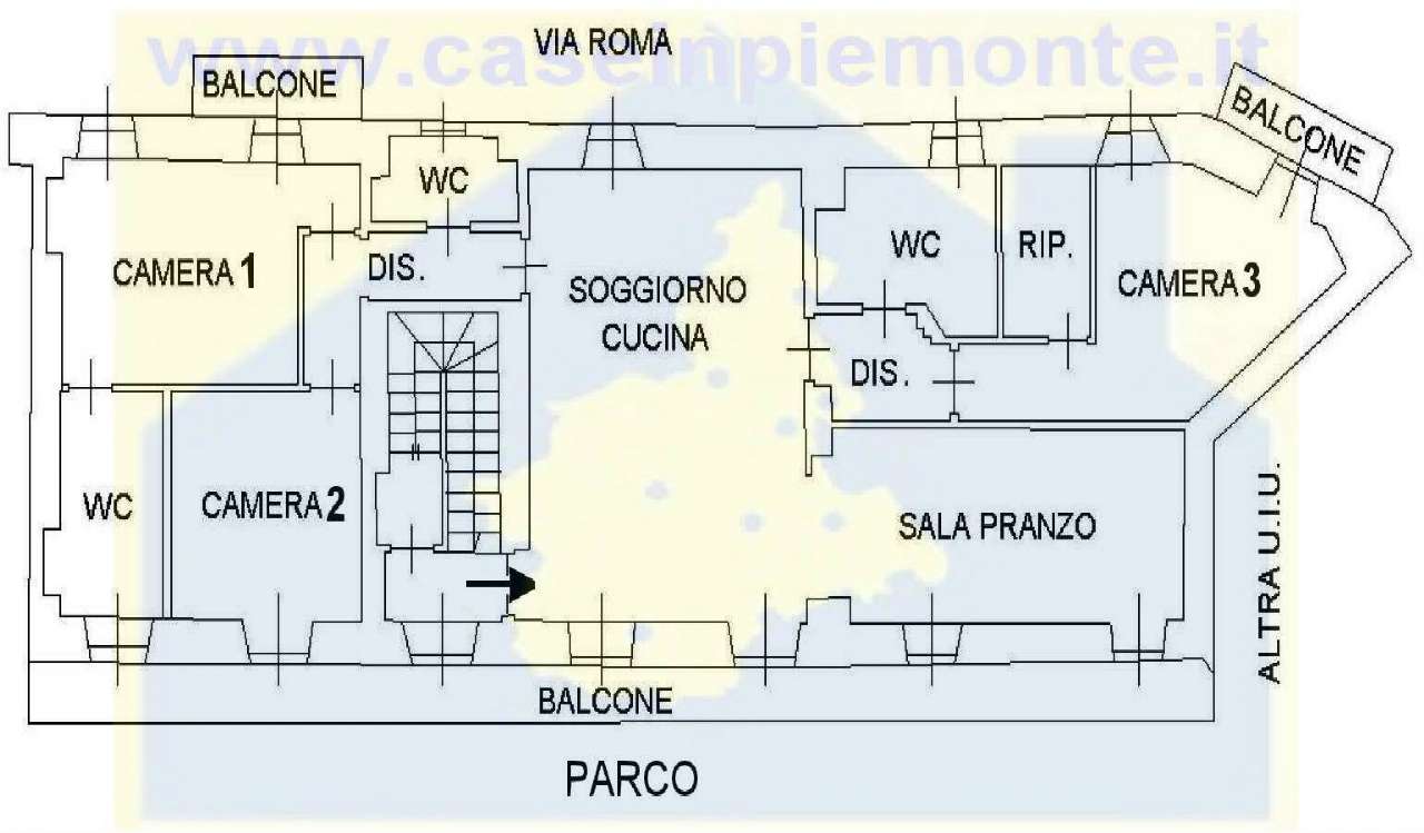 Appartamento RIVOLI vendita   Roma CASEinPIEMONTE -Agenzia immobiliare di Rivoli e Alpignano