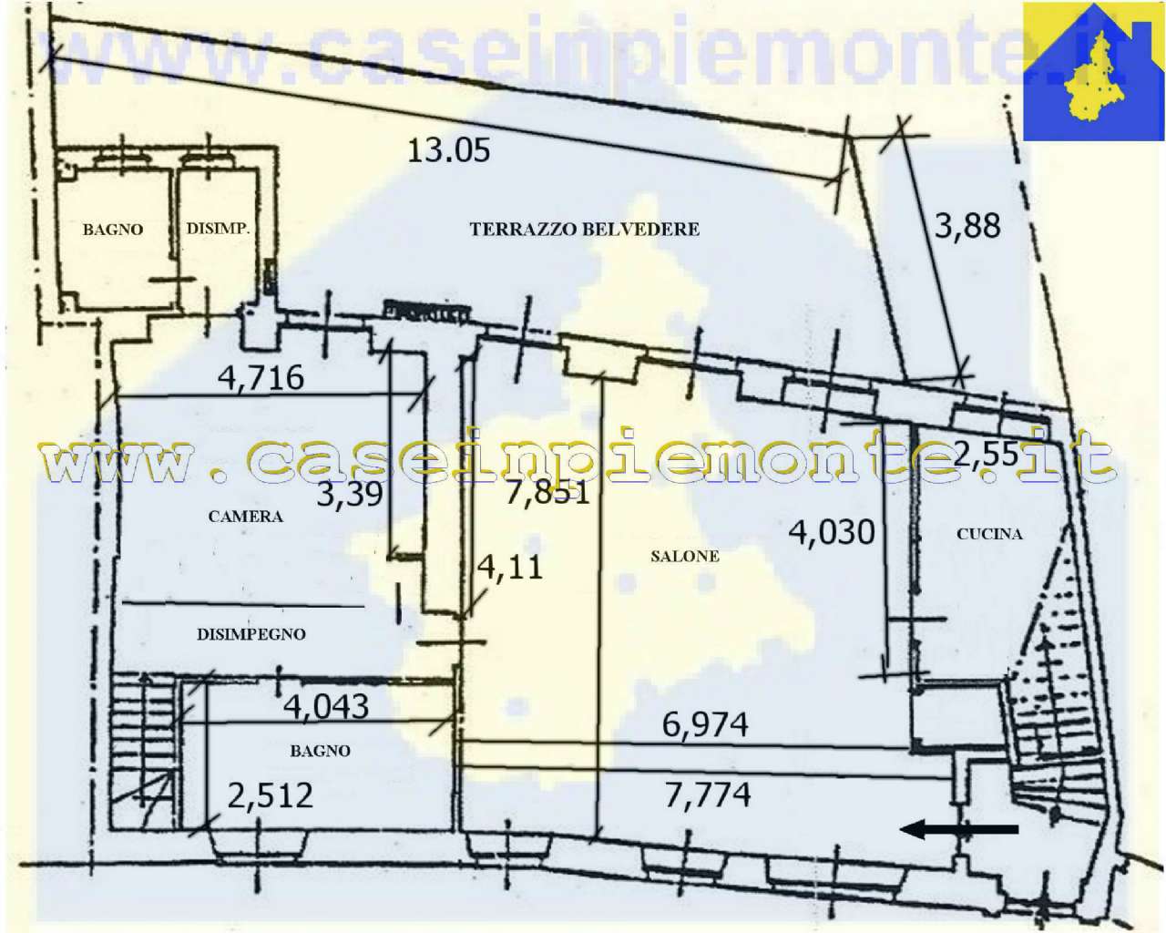 Appartamento RIVOLI vendita   Roma CASEinPIEMONTE -Agenzia immobiliare di Rivoli e Alpignano