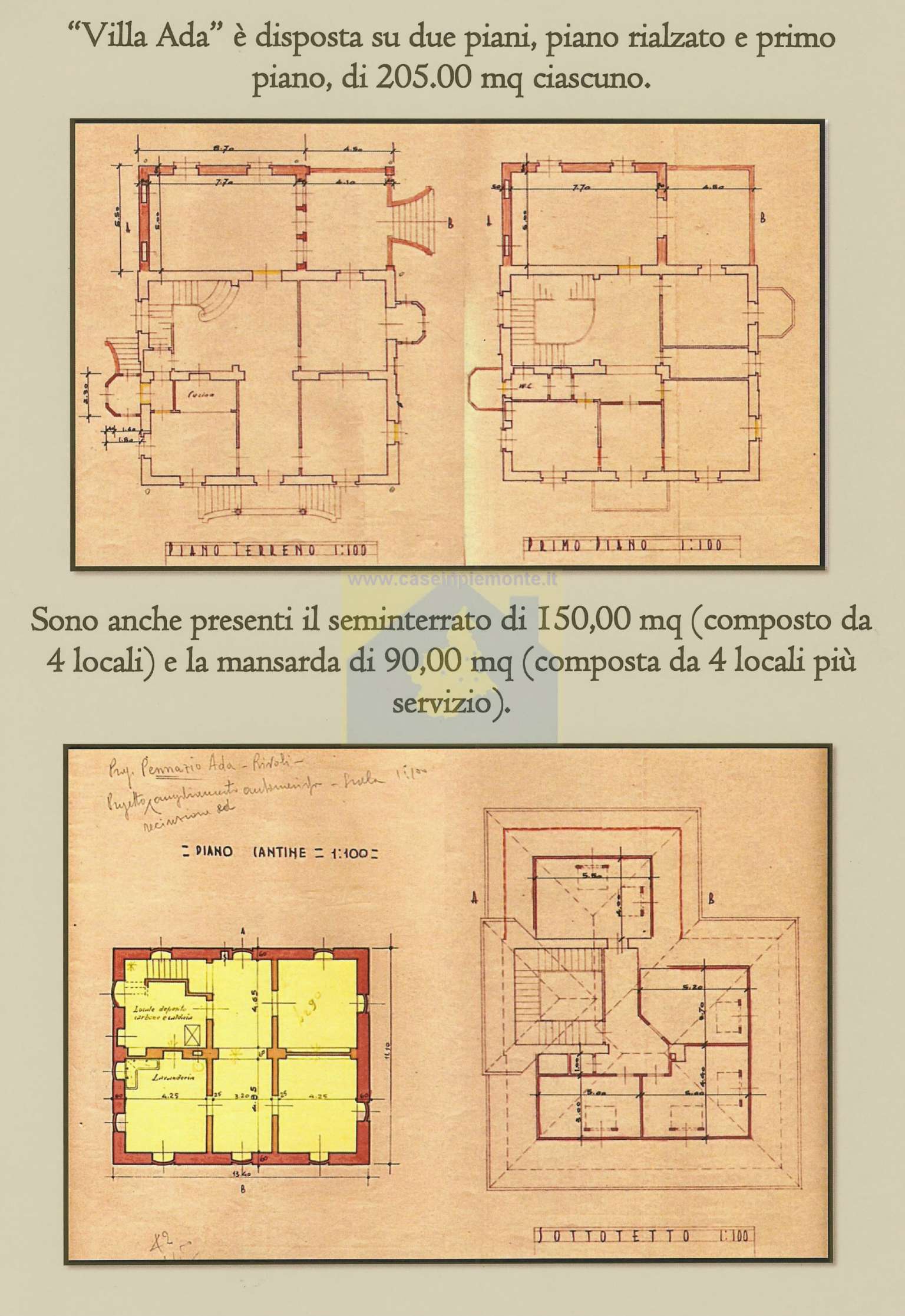 Villa Trifamiliare RIVOLI vendita   Perugia CASEinPIEMONTE -Agenzia immobiliare di Rivoli e Alpignano