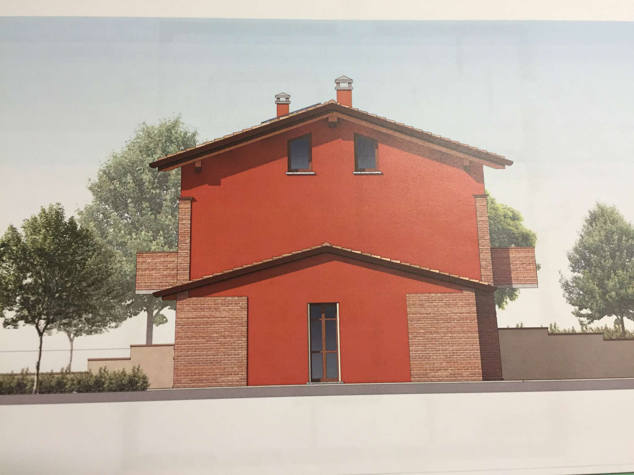 Villa Bifamiliare POMPONESCO vendita   bassa Studio Casa Viadana