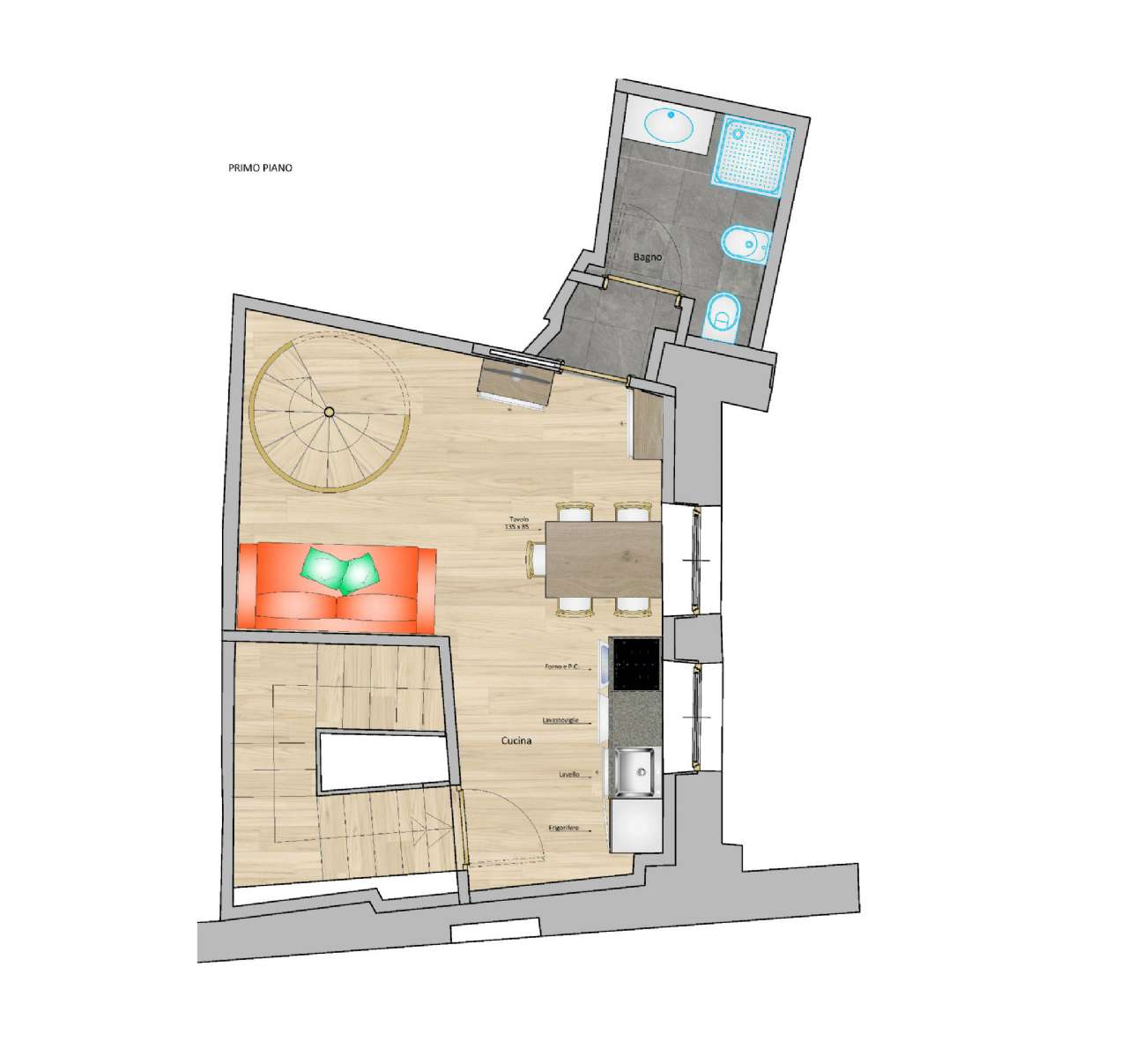 Appartamento CASTELLO-MOLINA DI FIEMME vendita   Scuro Agenzia Immobiliare Predazzo Casa s.r.l.