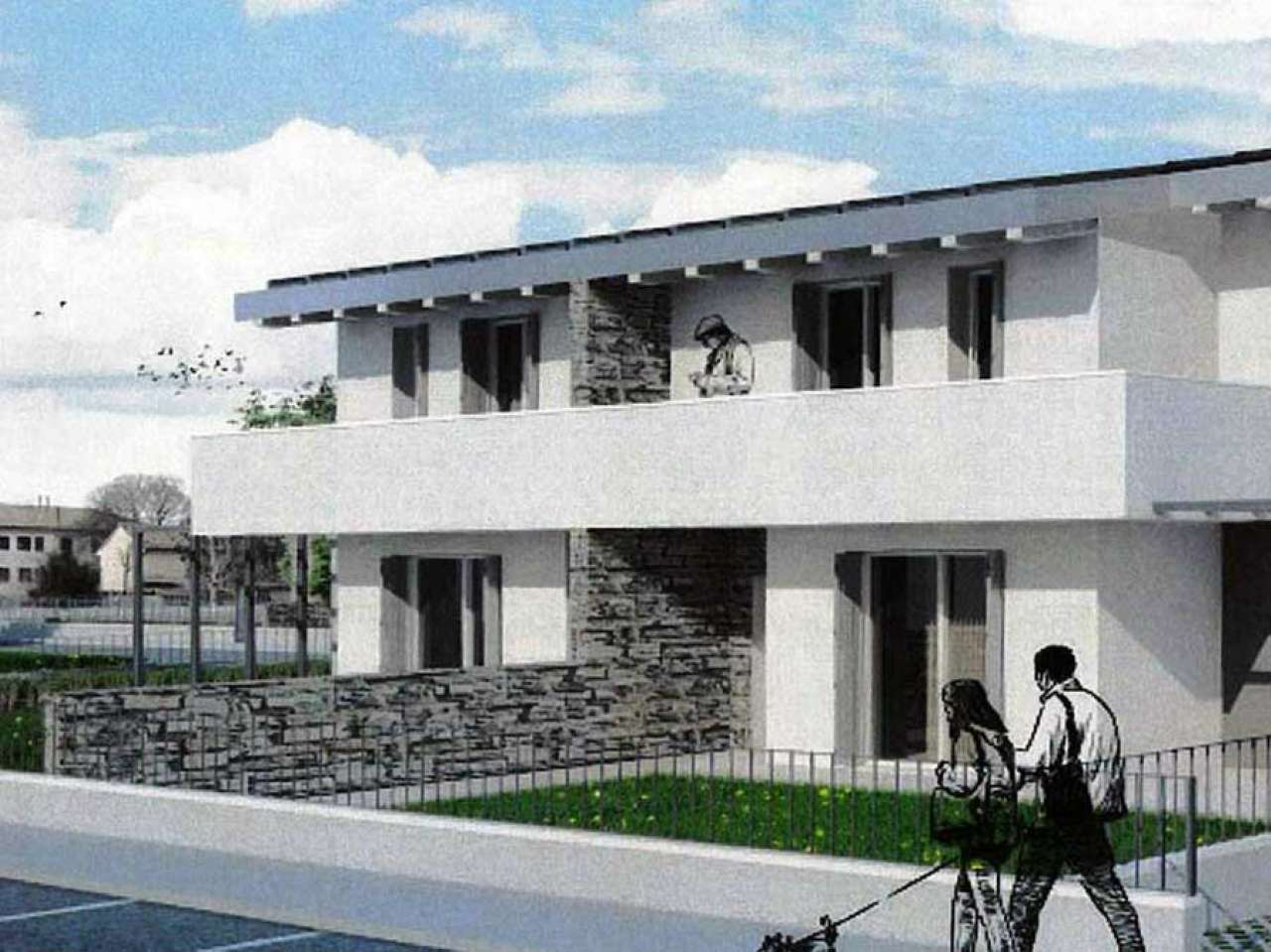 Villa Bifamiliare PONZANO VENETO vendita   Pallade GRUPPO GENOVESE Immobiliare - Servizi - Progettazione