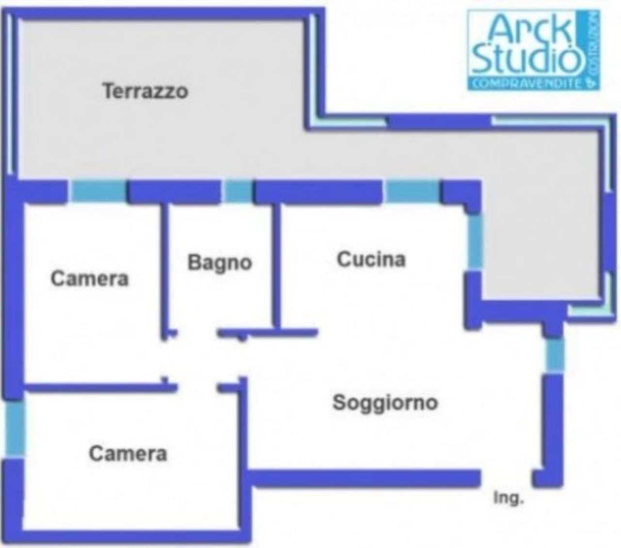 Appartamento INZAGO vendita   dei Chiosi ARCK.STUDIO Costruzioni & Compravendite