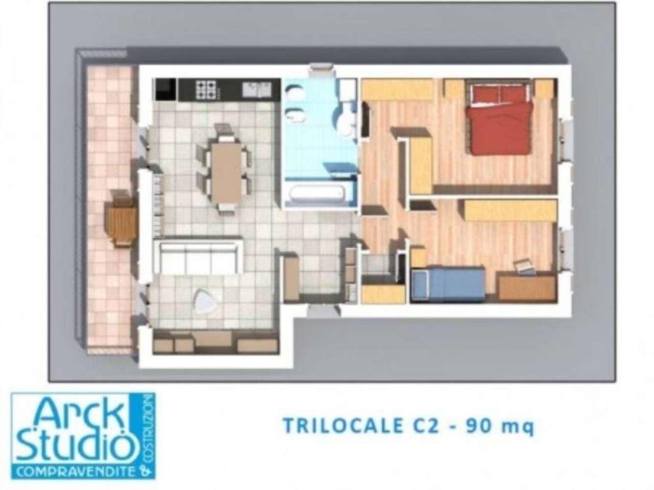 Appartamento INZAGO vendita   dei chiosi ARCK.STUDIO Costruzioni & Compravendite