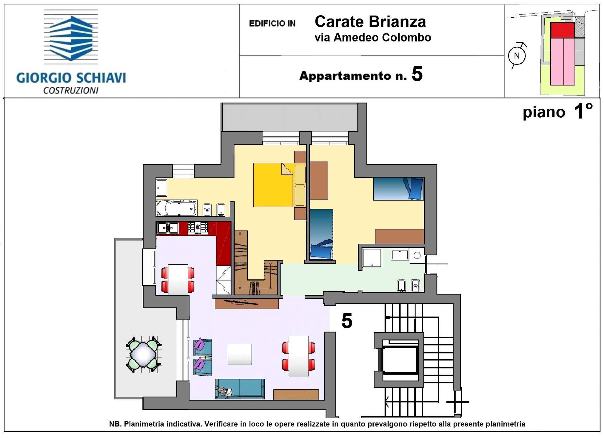 Appartamento CARATE BRIANZA vendita   A. COLOMBO Geom. Guanziroli Roberto