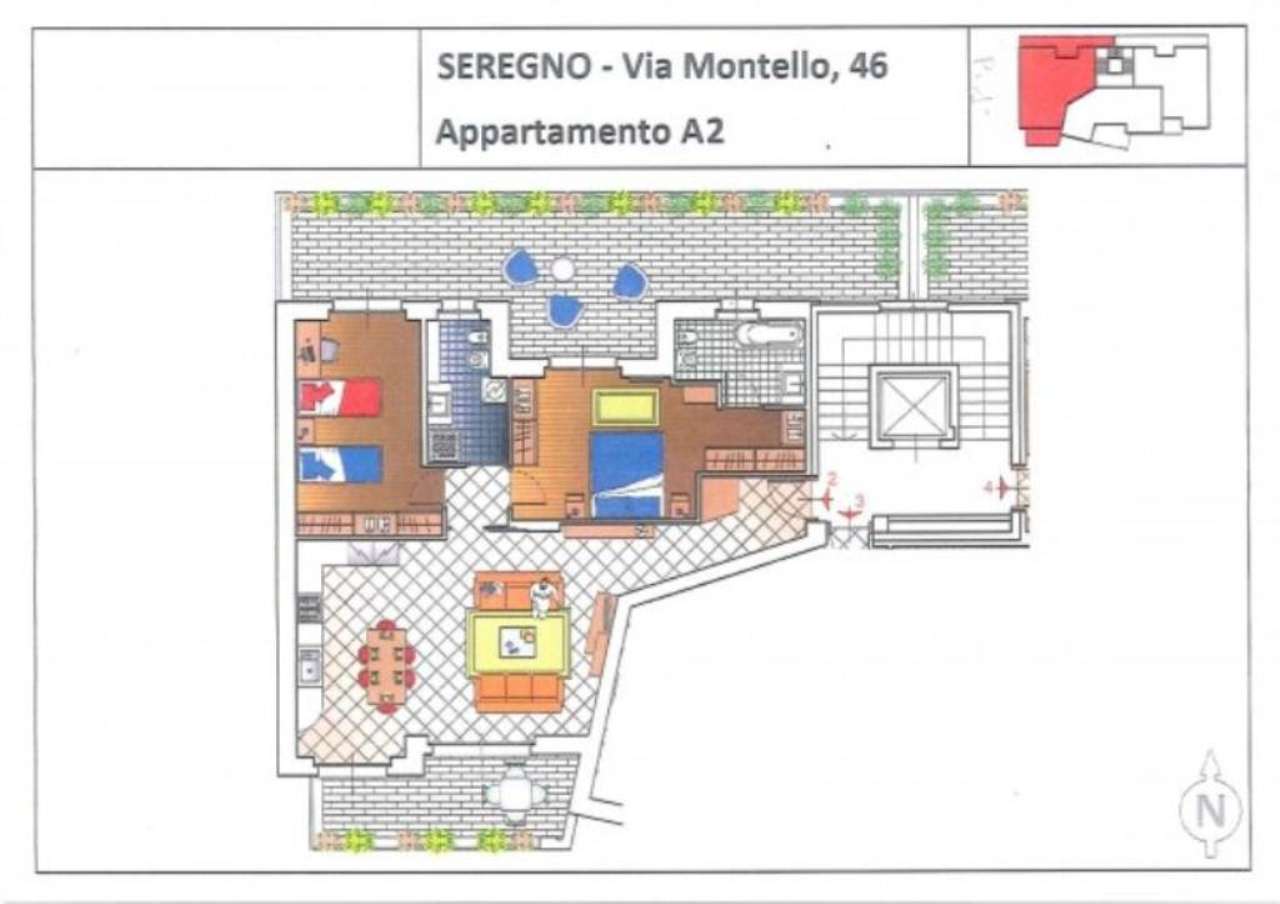 Appartamento SEREGNO vendita   Montello Geom. Guanziroli Roberto