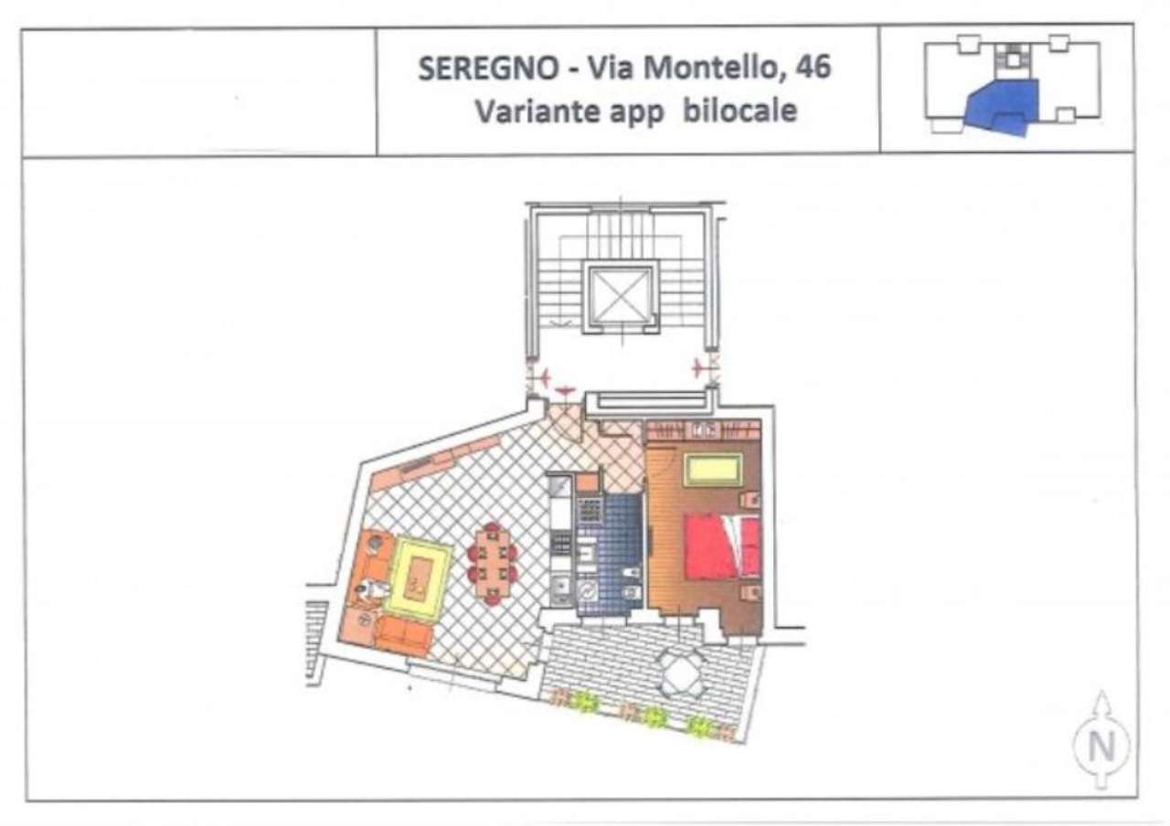 Appartamento SEREGNO vendita   Montello Geom. Guanziroli Roberto