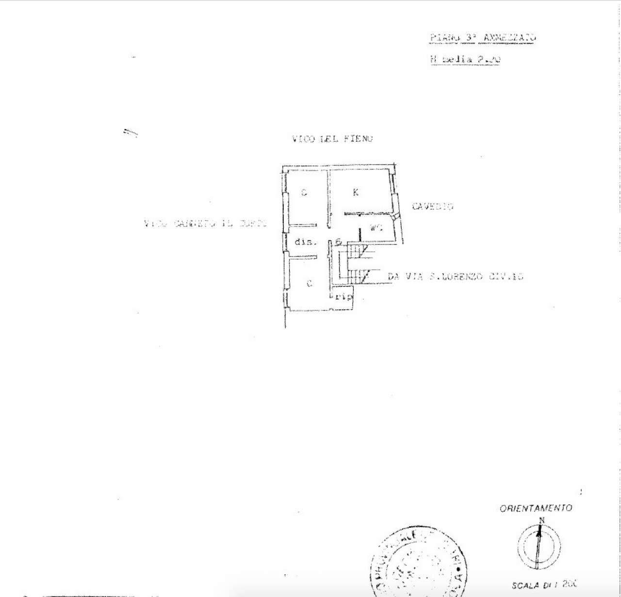 Appartamento GENOVA vendita  CENTRO STORICO San Lorenzo Affiliato Fondocasa Genova Centro Storico - Studio Centro Storico Uno