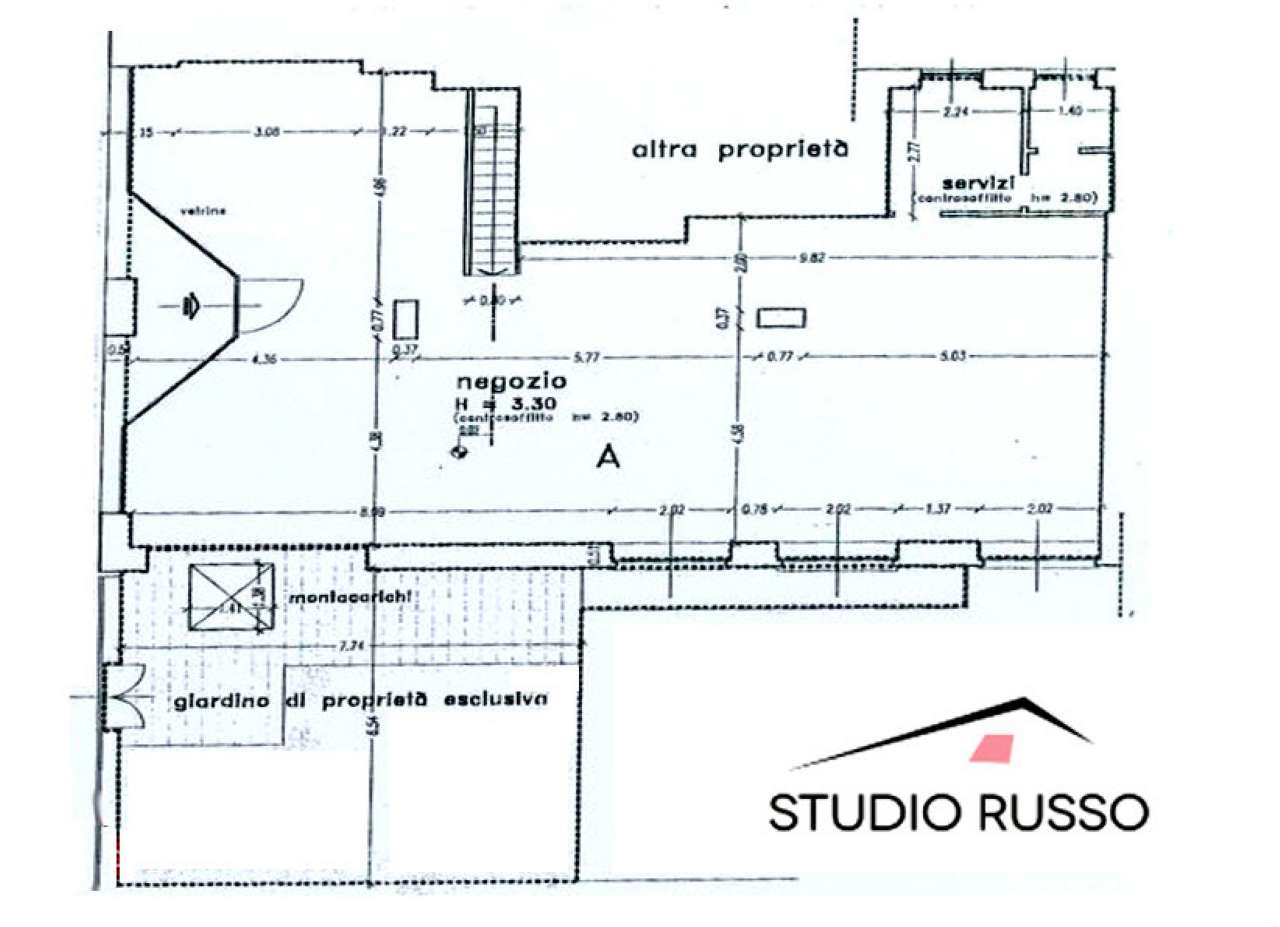 Negozio - Loc.Com. ROMA affitto  FLEMING via bevagna Studio Russo Srl