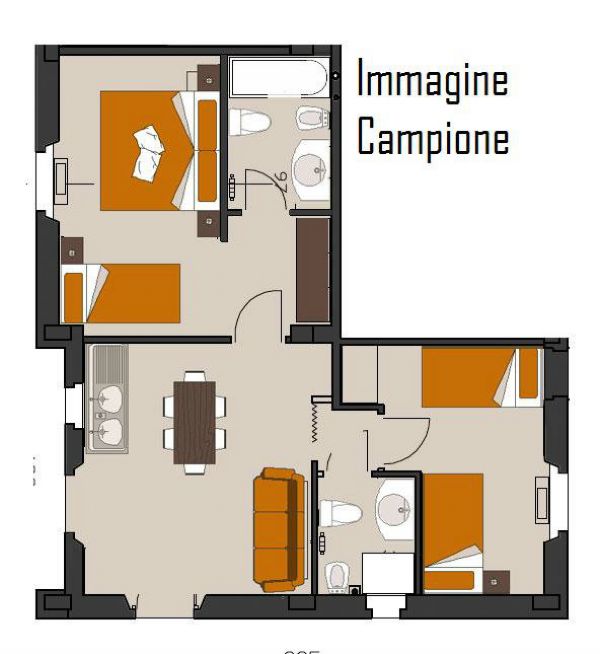 Appartamento TORINO affitto  MIRAFIORI NORD Camillo riccio casa veloce