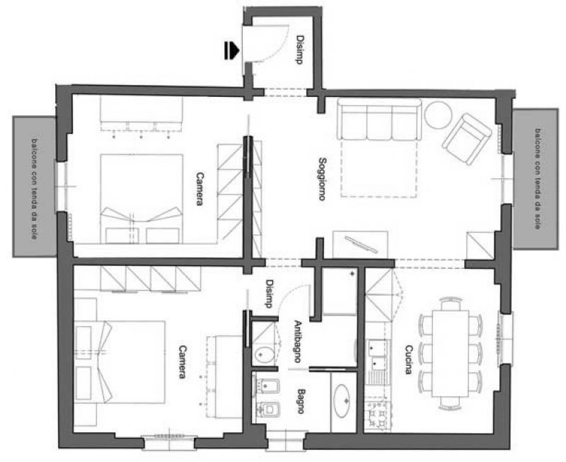 Appartamento TORINO affitto  CENTRO po casa veloce