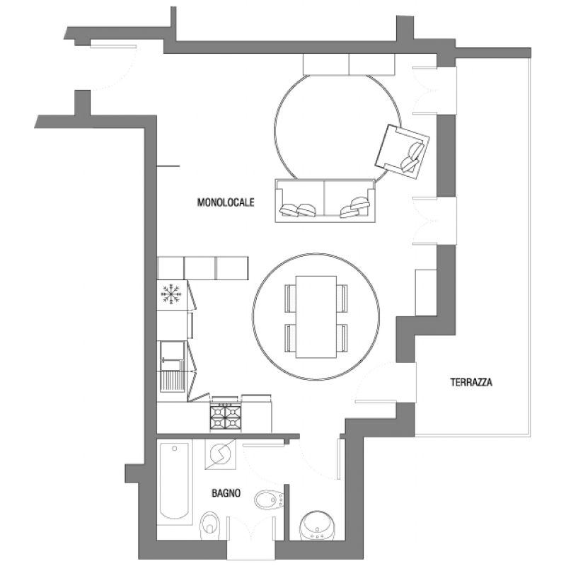  torino affitto quart: cenisia casa veloce