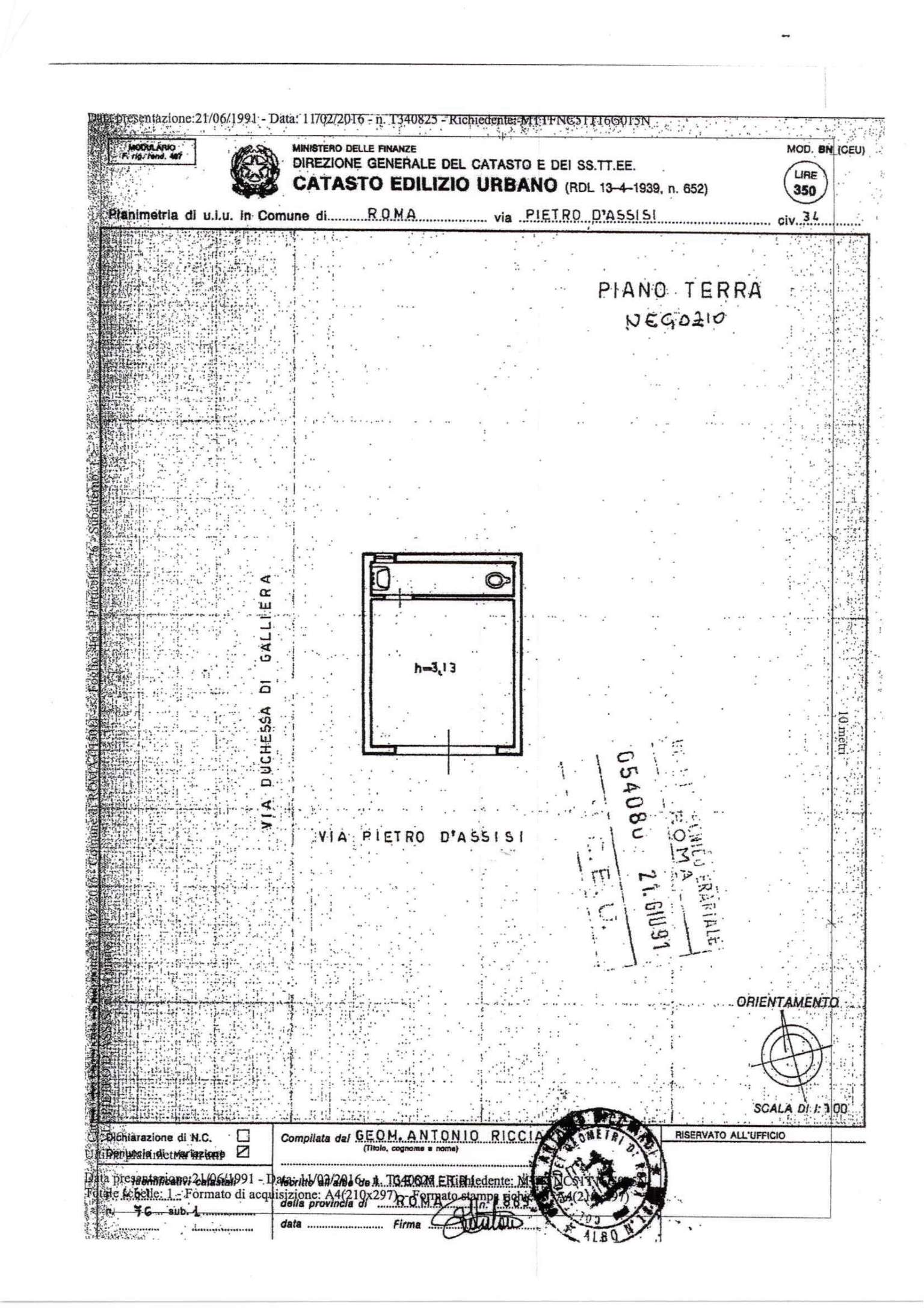  roma vendita quart: gianicolense (xv mun.) salvi-immobiliare
