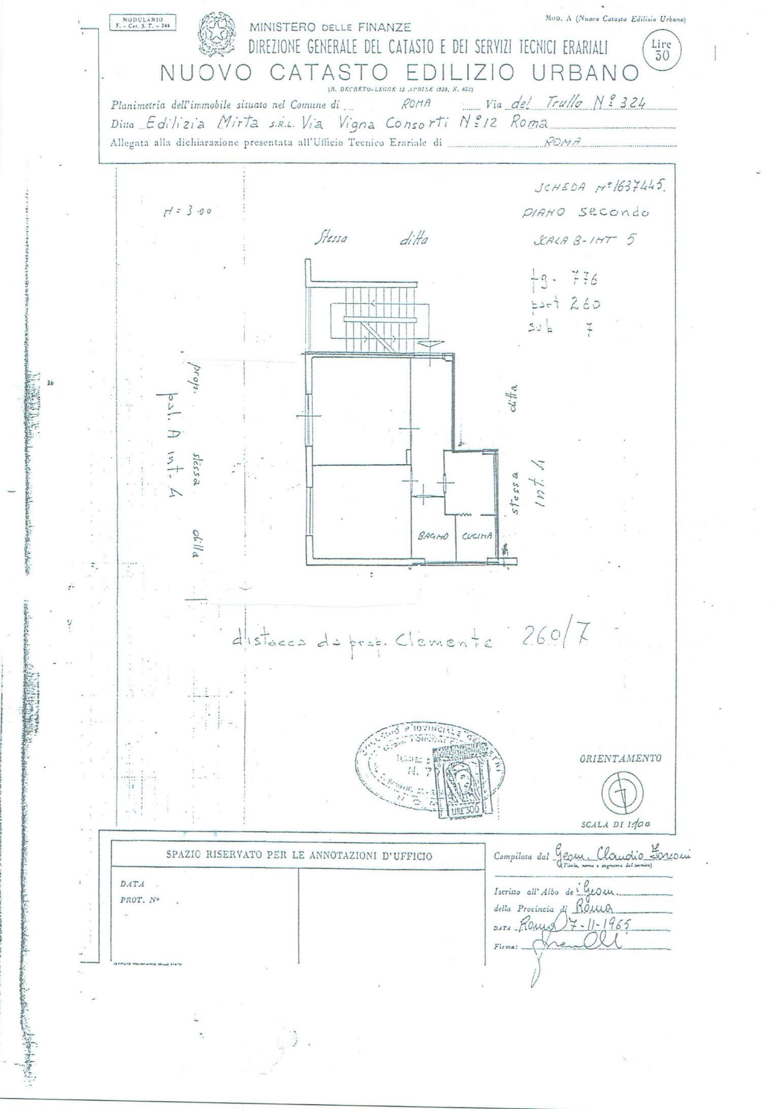 Appartamento ROMA vendita  PORTUENSE (XV MUN.) del Trullo STUDIO CICCHETTI