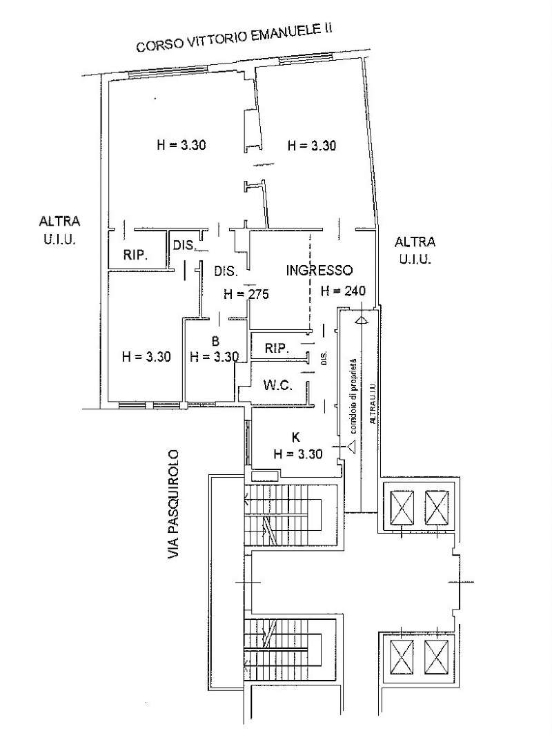 Appartamento MILANO vendita  CENTRO STORICO corso vittorio emanuele II Immobiliare Bertelli