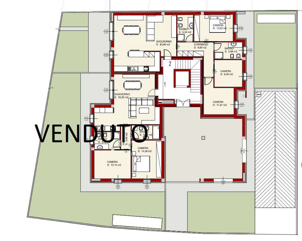 Attico PIACENZA vendita   CHERO FARNESE SOLUZIONI IMMOBILIARI