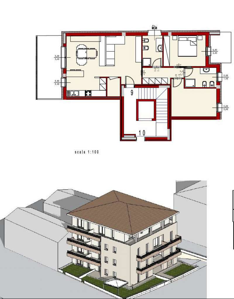 Attico PIACENZA vendita   CHERO FARNESE SOLUZIONI IMMOBILIARI