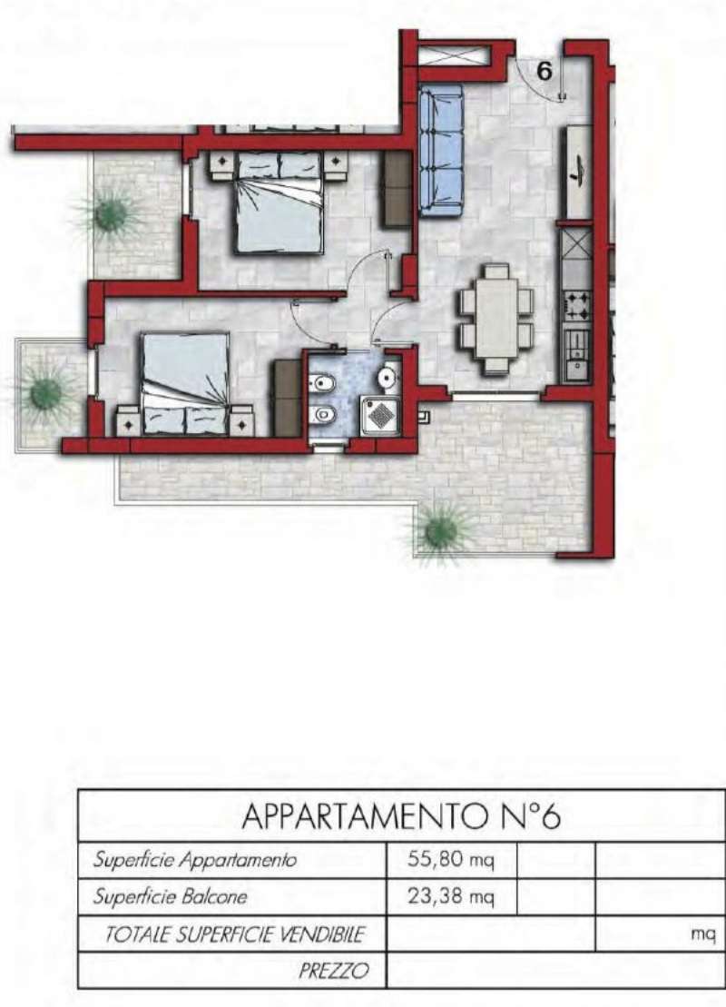 Appartamento TORTORETO vendita    HABITAT IMMOBILIARE di Materazzo Marina