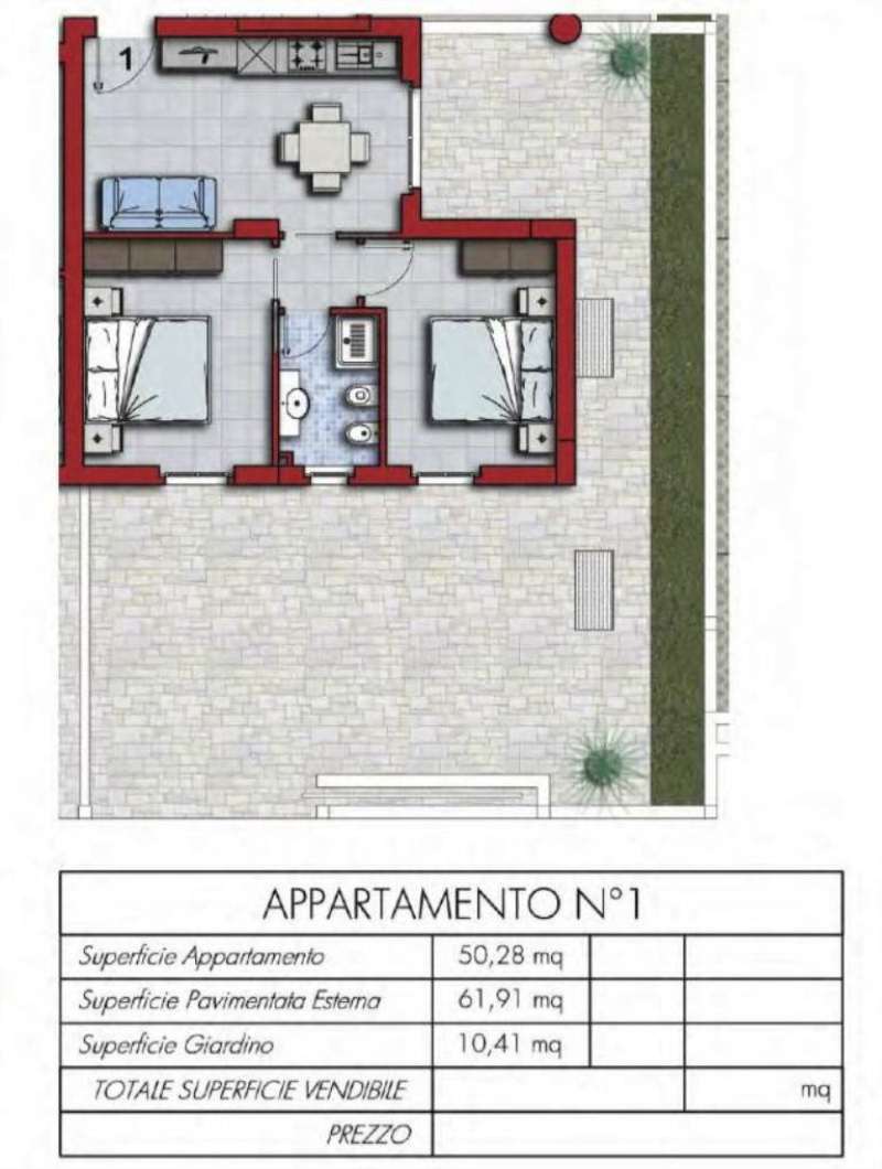 Appartamento TORTORETO vendita    HABITAT IMMOBILIARE di Materazzo Marina