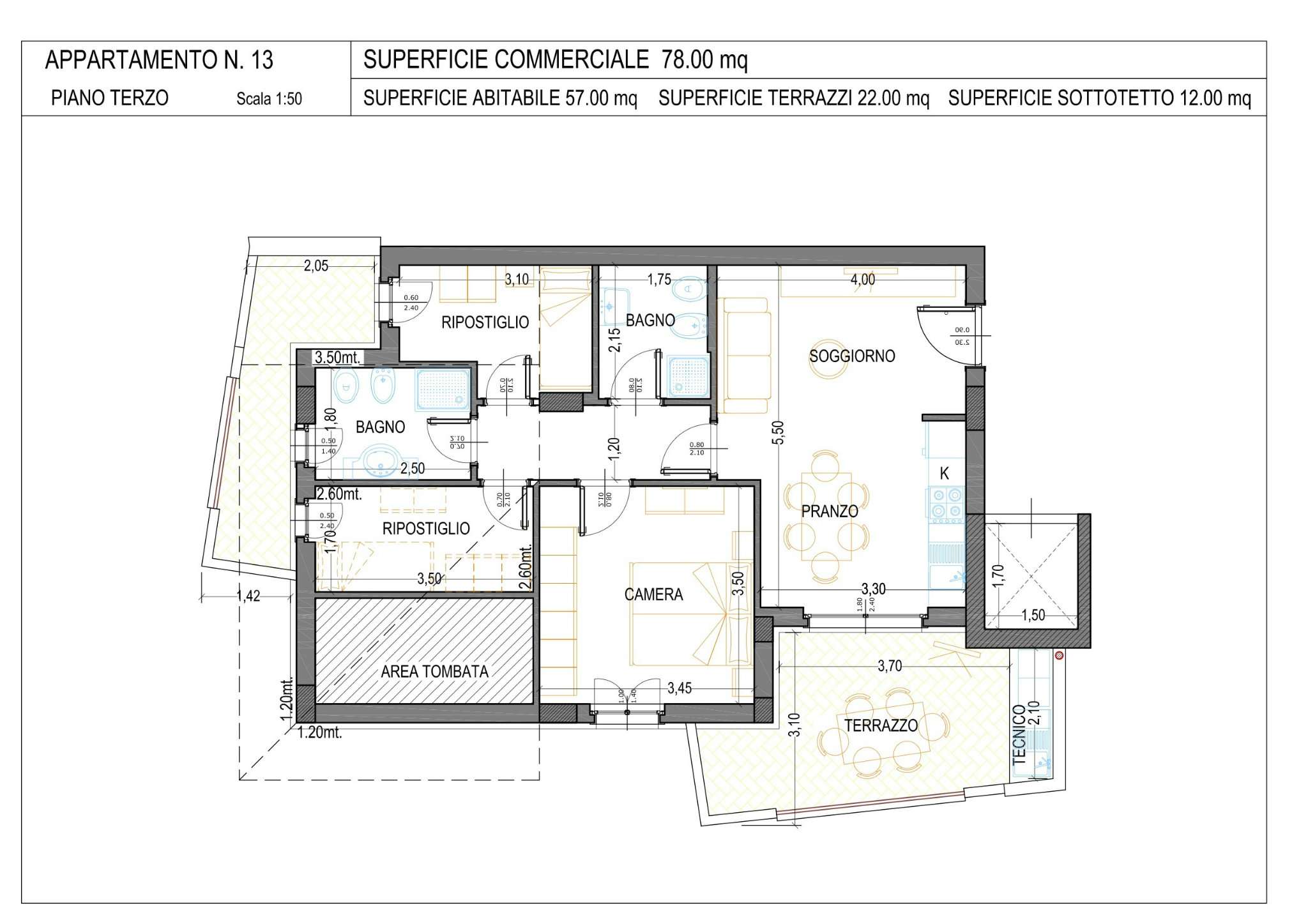 Appartamento TORTORETO vendita   Via Muracche HABITAT IMMOBILIARE di Materazzo Marina