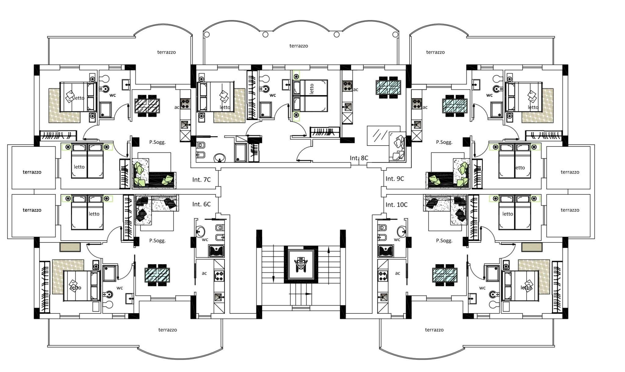 Appartamento TORTORETO vendita    HABITAT IMMOBILIARE di Materazzo Marina