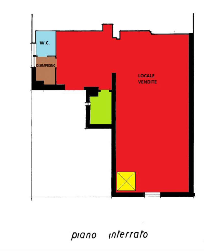 Negozio - Loc.Com. ROMA affitto  ROMANINA Ubaldo Comandini FGF Immobiliare