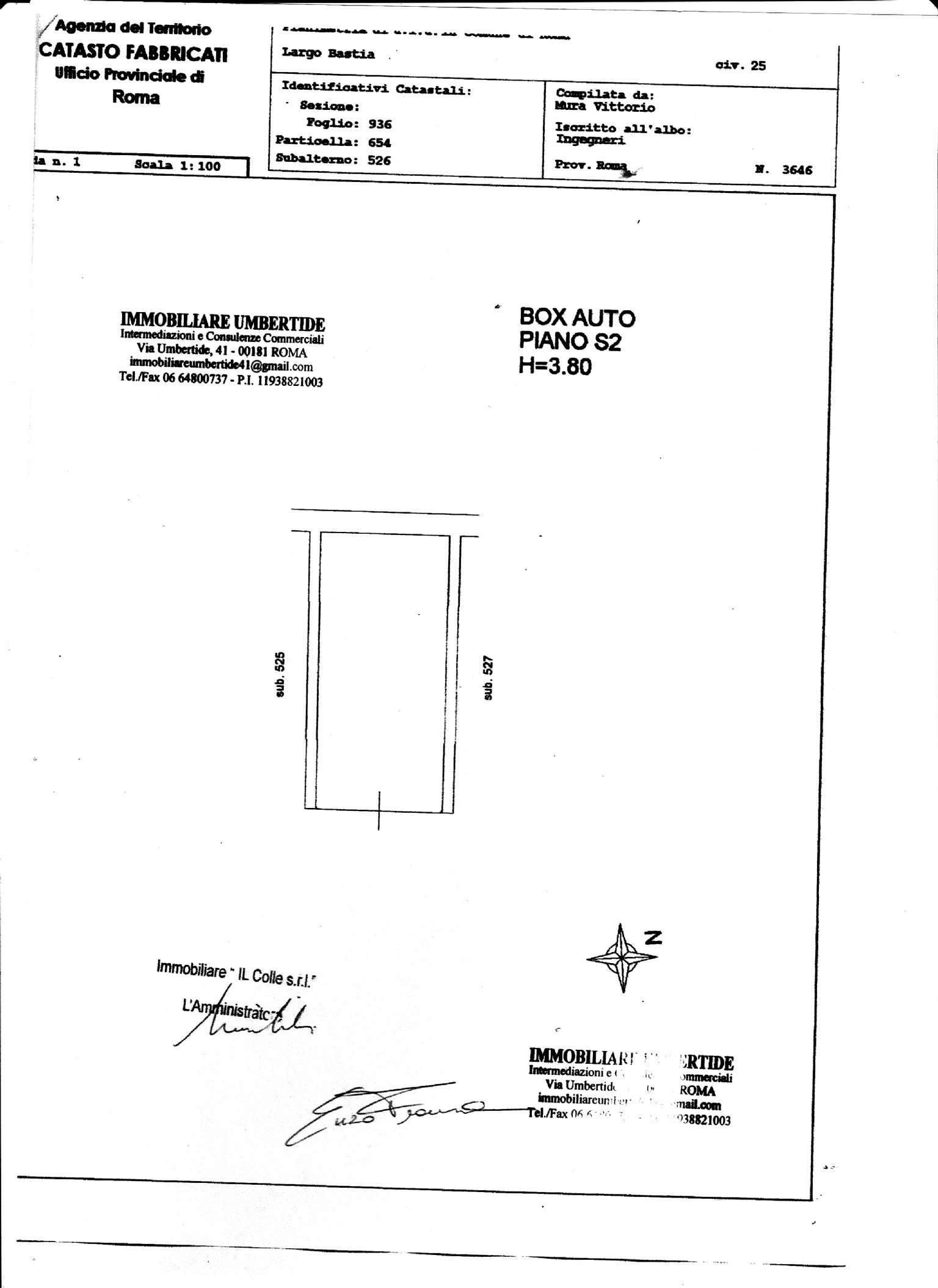 Box auto - Posto auto ROMA affitto  TUSCOLANO (VI MUN.)  Roberto Tribuzzi
