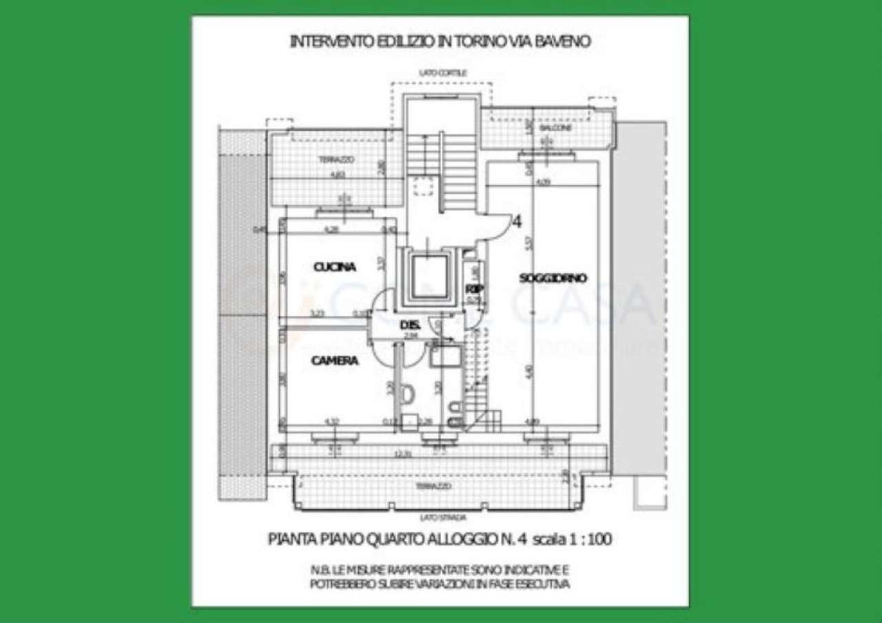 Attico TORINO vendita  PARELLA  COME CASA