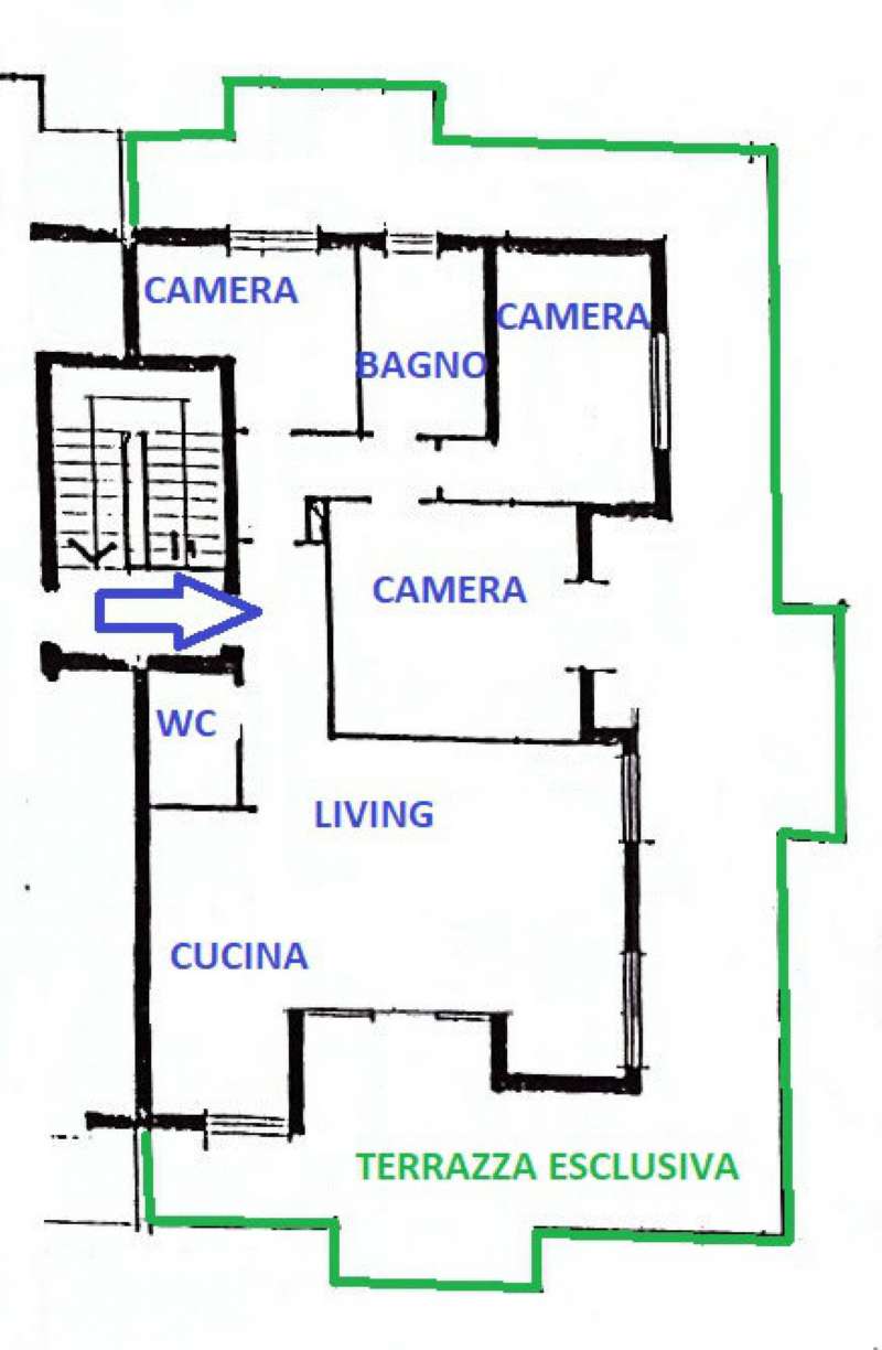 Attico SANTA MARIA DI SALA vendita    IMMOBILIARE MIRANO di GIANFRANCO PEDA'